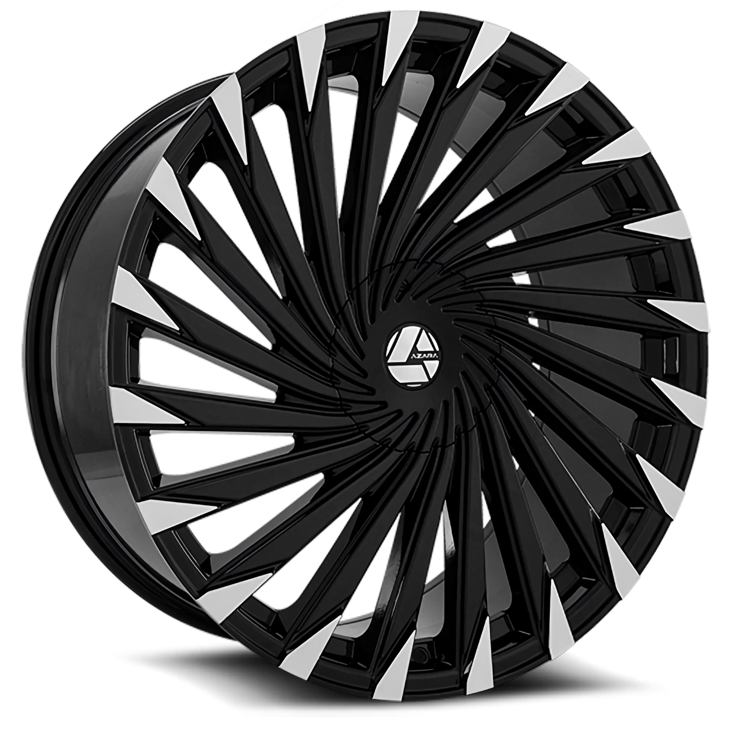 AZA-501 BM Gloss Black / Machined