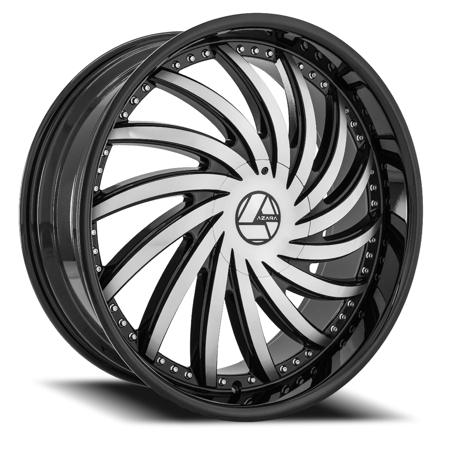 AZA-508 BM Gloss Black / Machined