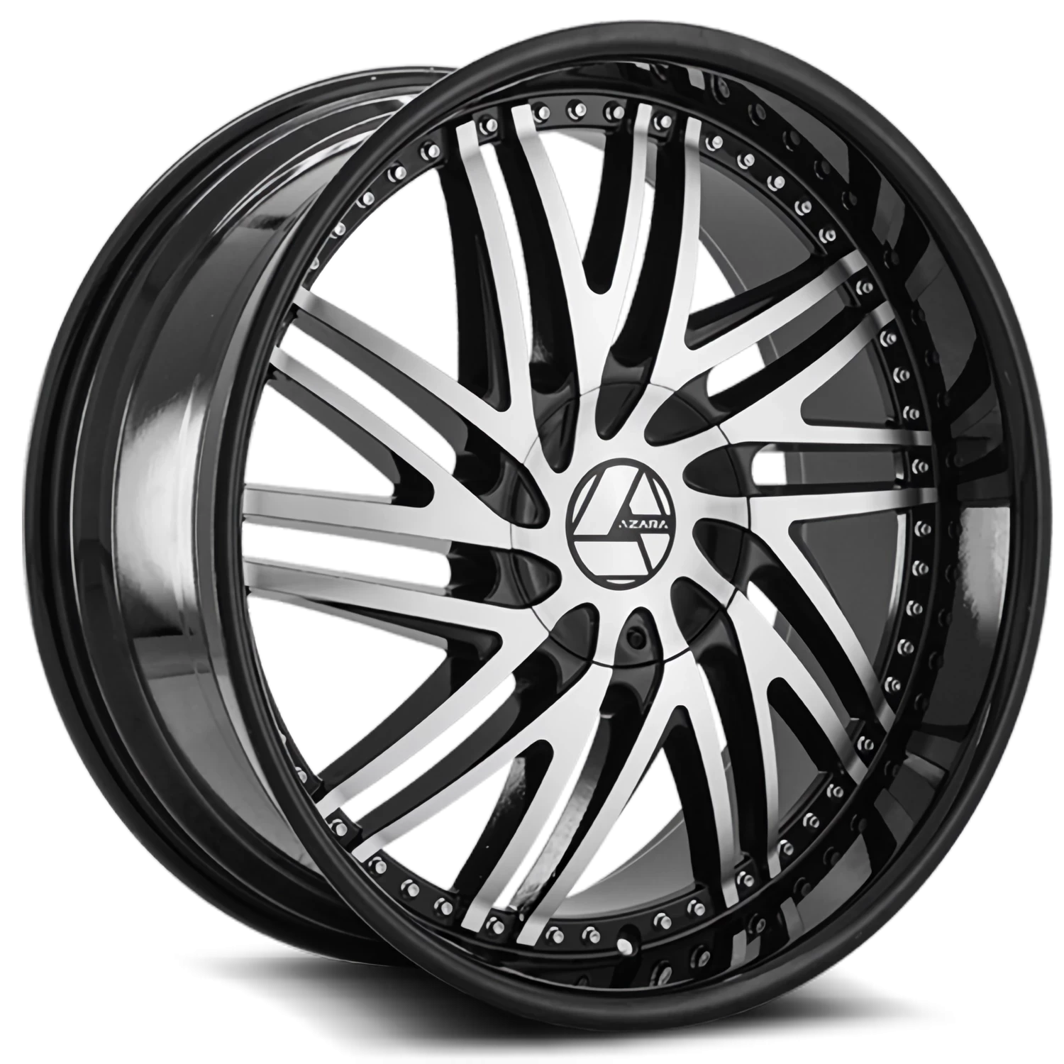 AZA-509 BM Gloss Black / Machined