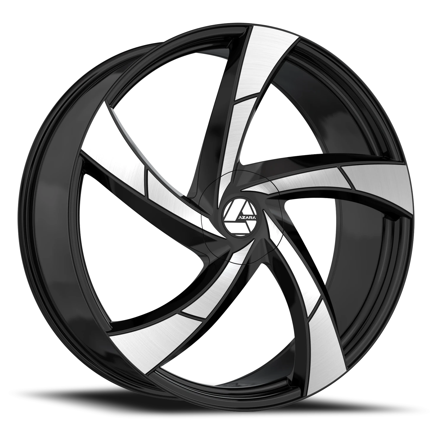 AZA-524 BM Gloss Black / Machined
