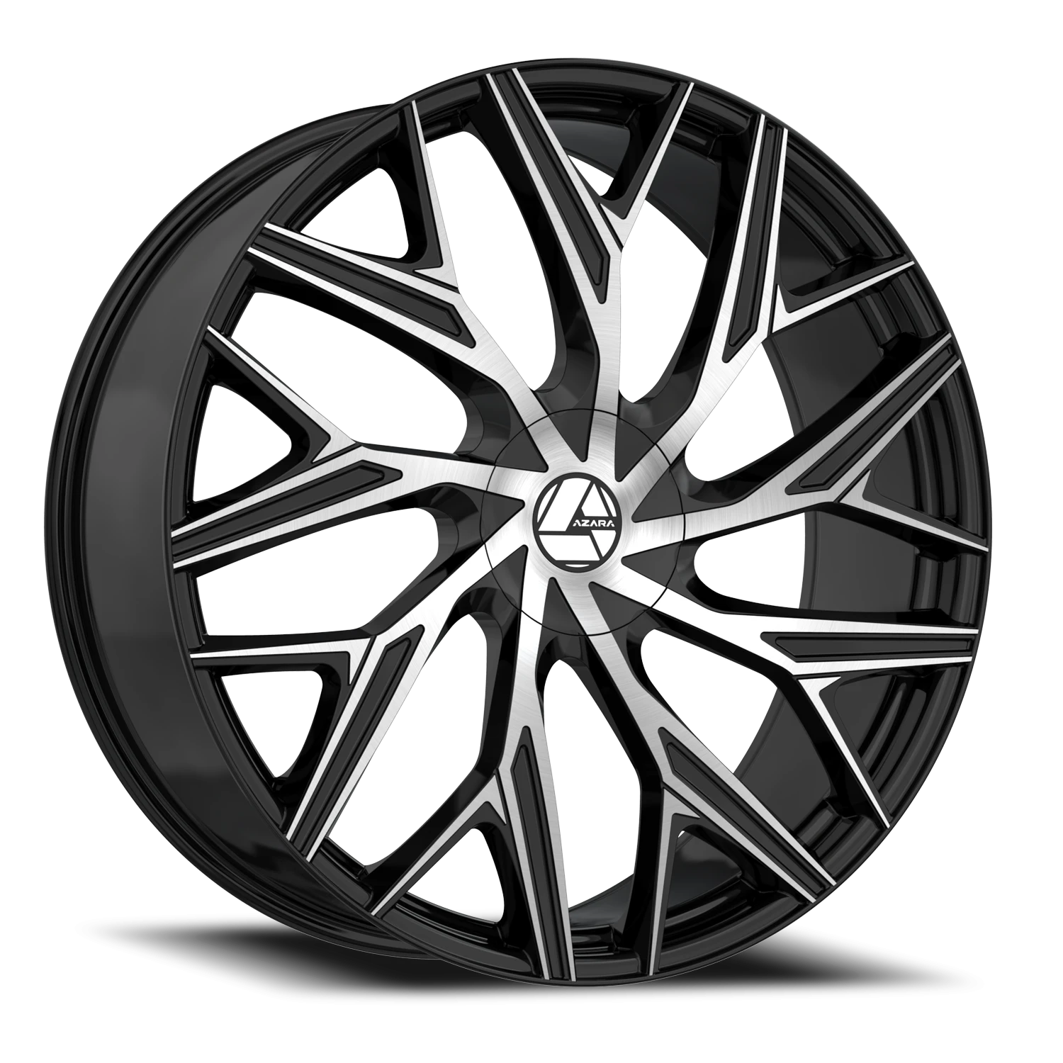 AZA-527 BM Gloss Black / Machined