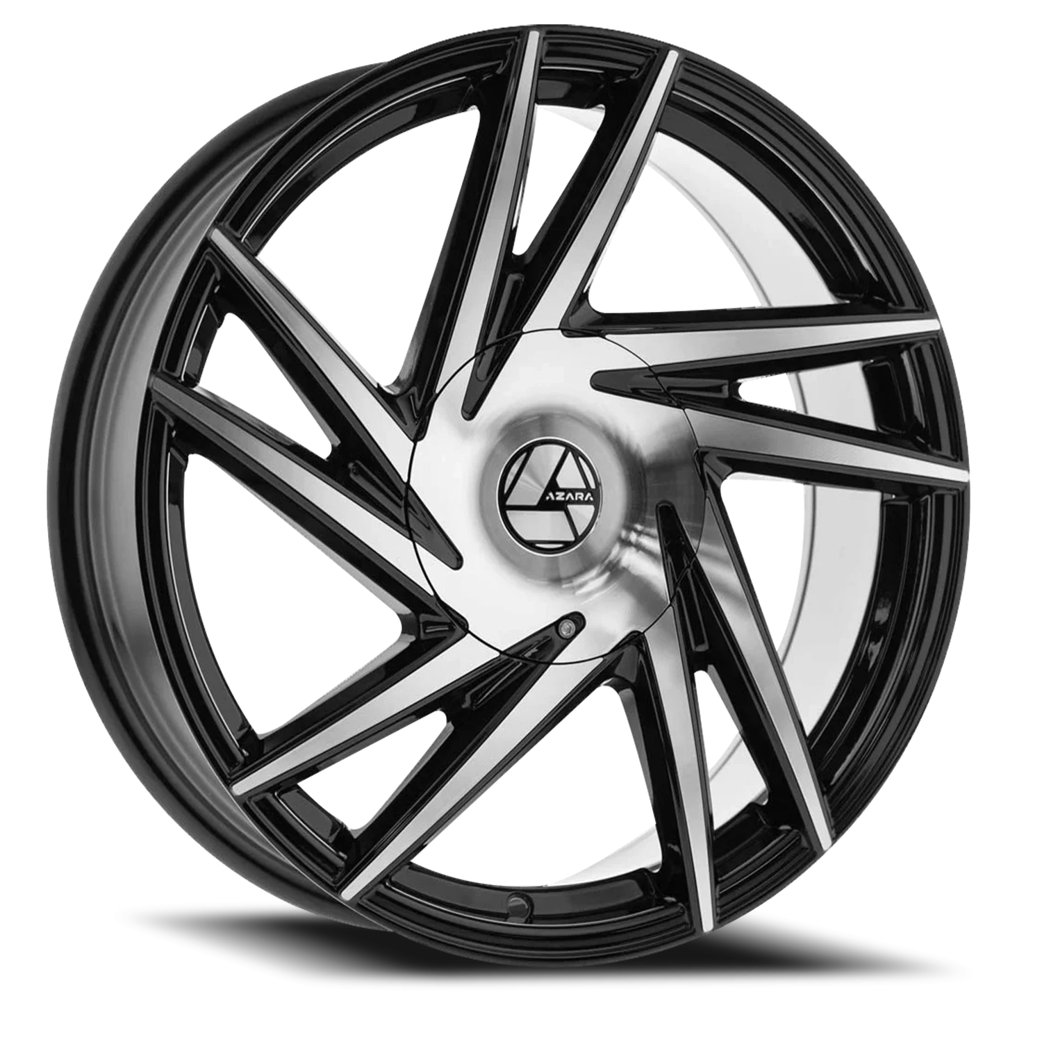 AZA-529 BM Gloss Black / Machined