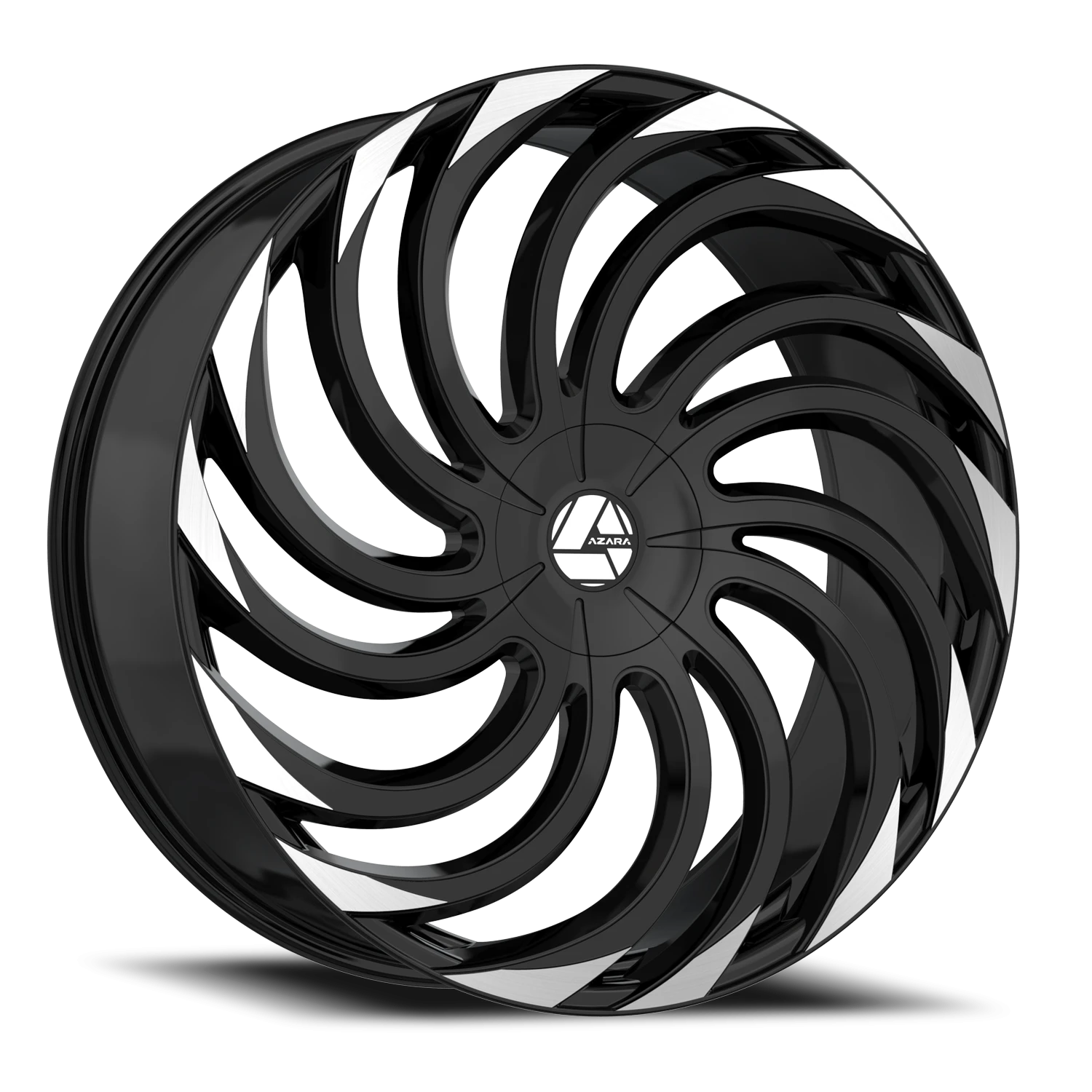 AZA-534 BM Gloss Black / Machined