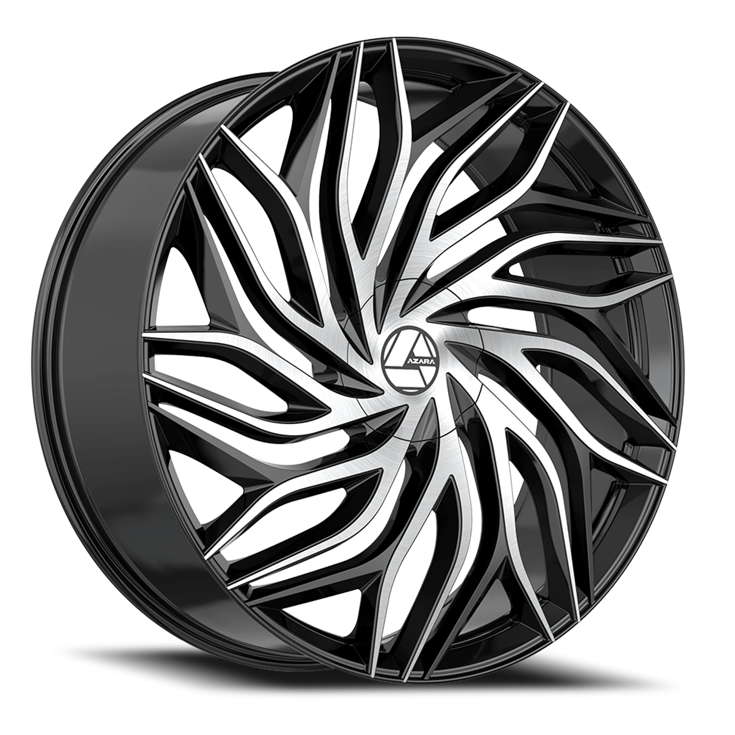 AZA-537 BM Gloss Black / Machined