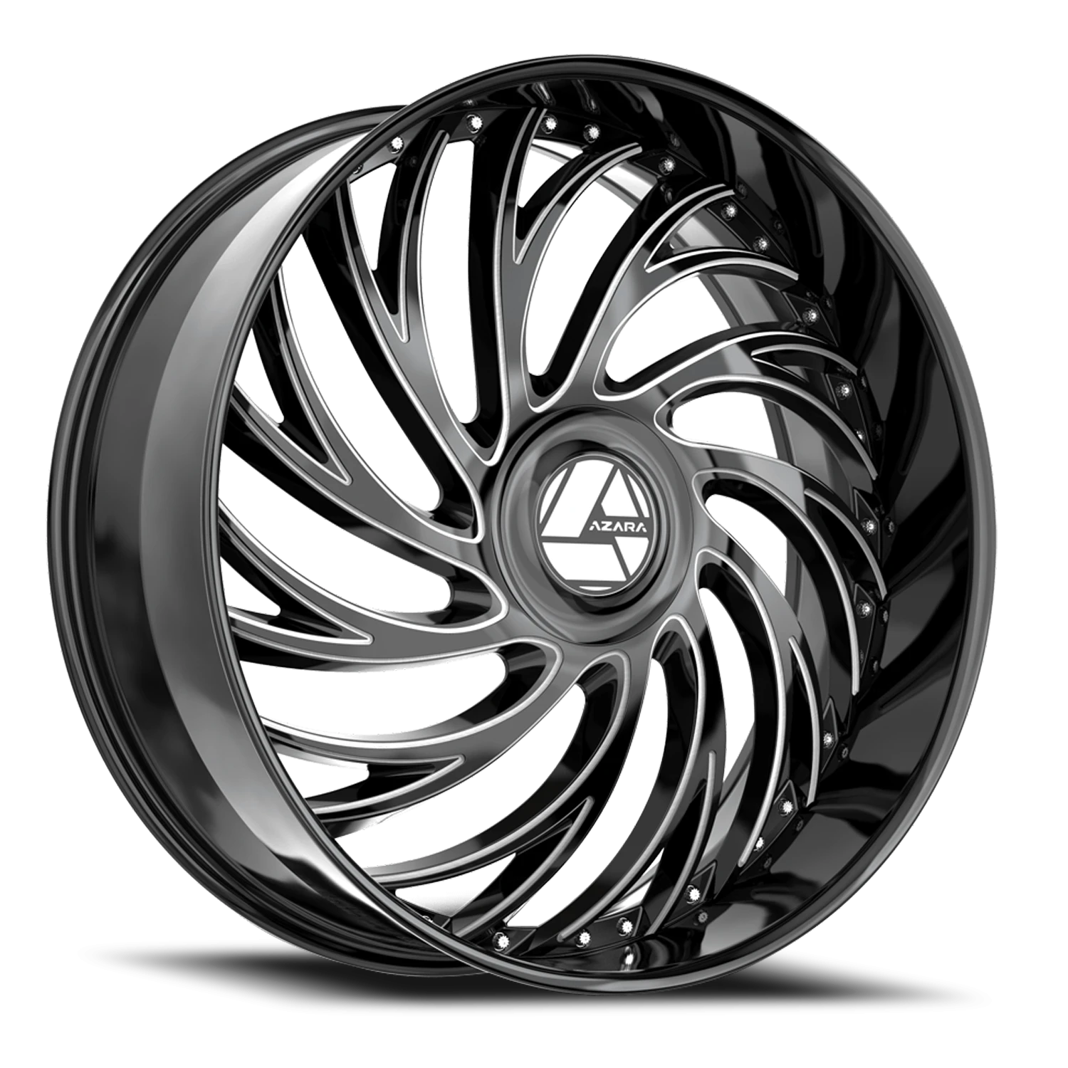 AZX-101 GBM Gloss Black / Milled