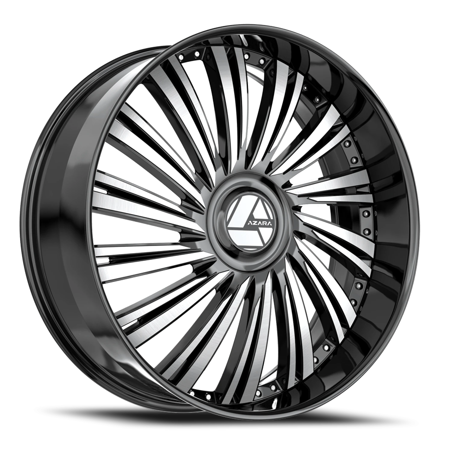 AZX-102 BM Gloss Black / Machined