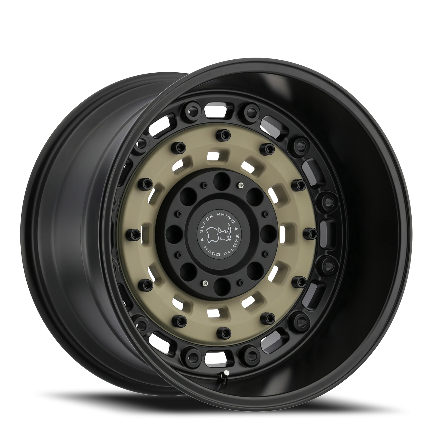 Black Rhino SD Arsenal  Matte Sand On Black /  (20"x12", 8x170 Bolt Pattern, +-44mm Offset, 125mm...