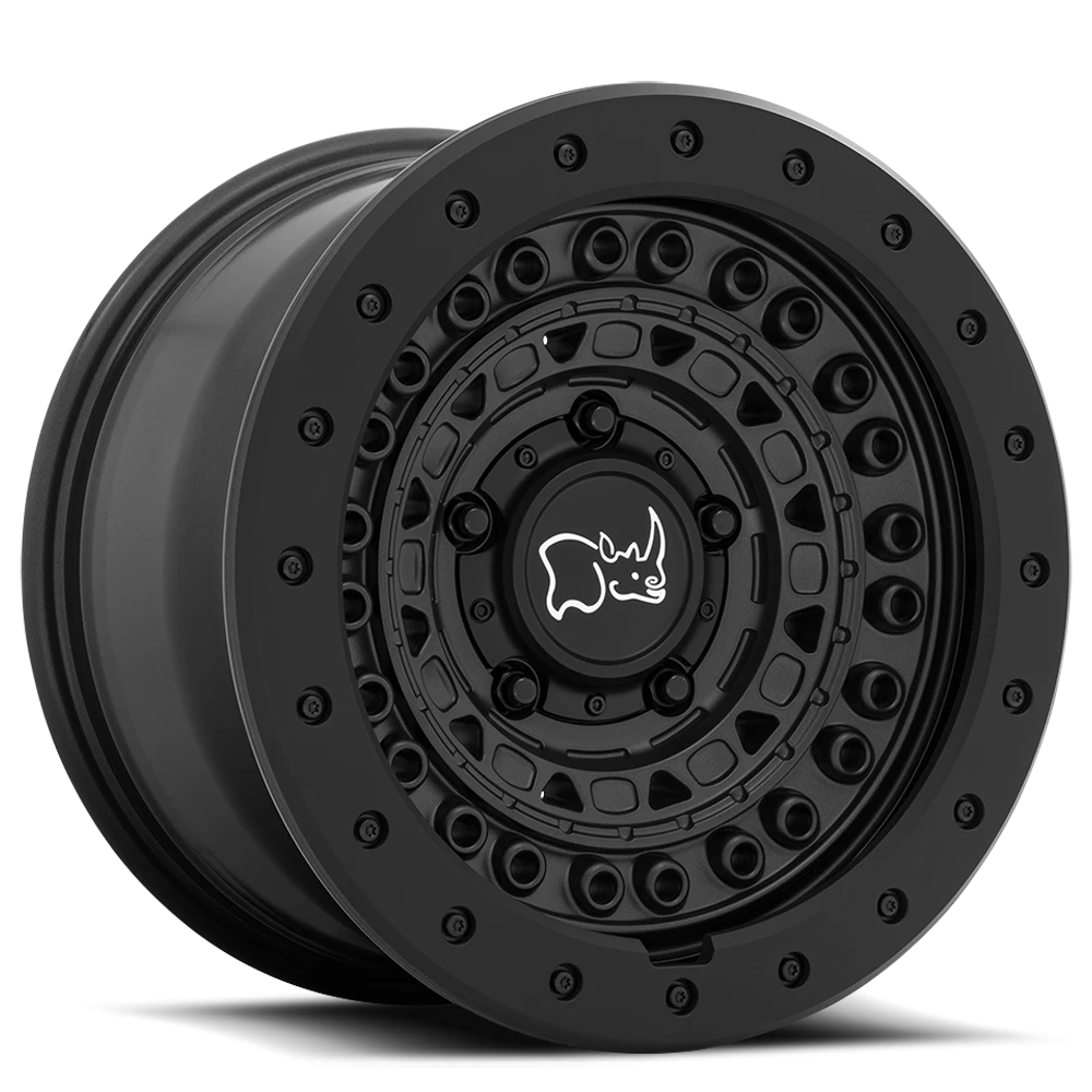 Black Rhino BK Barricade   Gunblack / Black Rock Guard (17"x8.5", 5x114.3 Bolt Pattern, +-18mm Of...