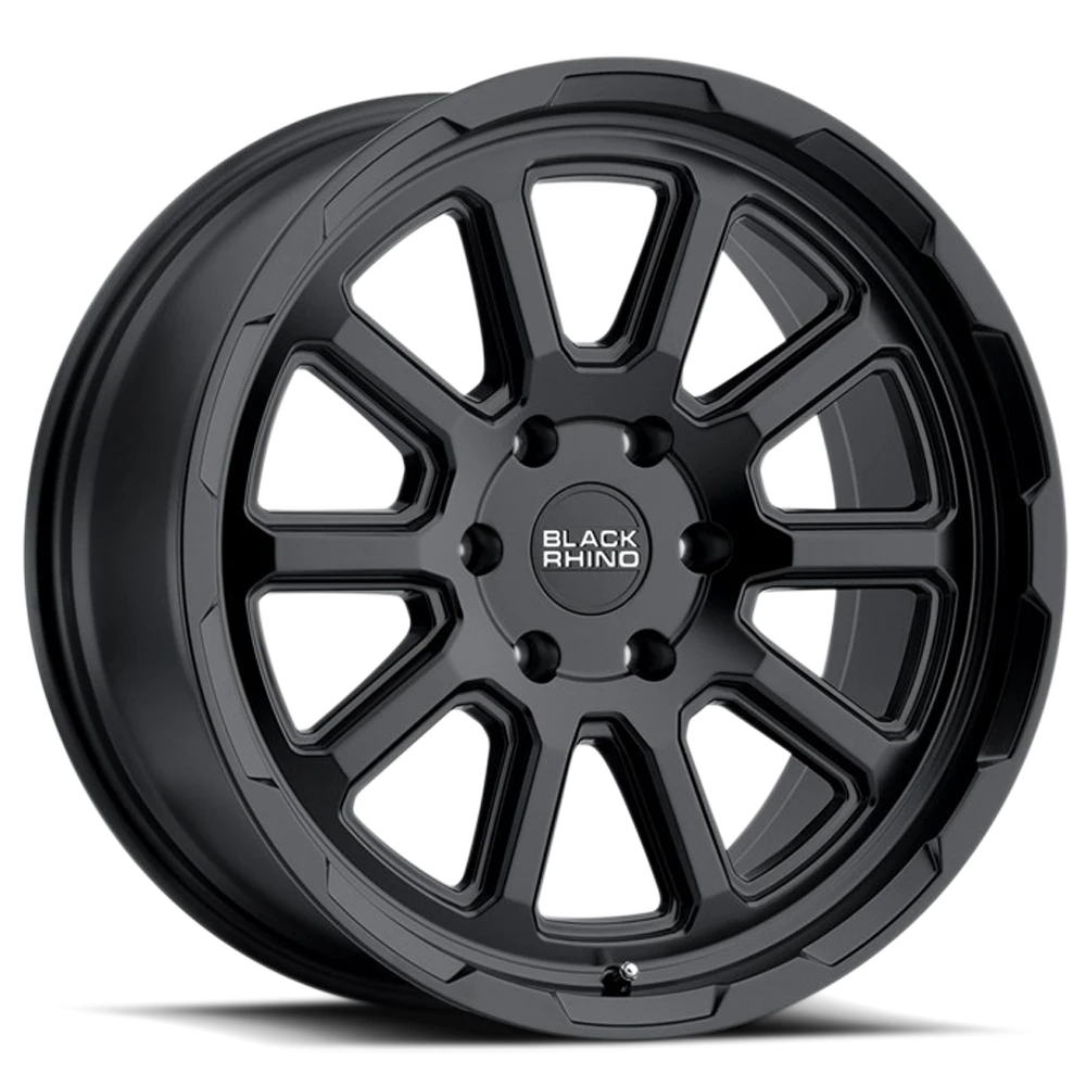 Black Rhino BK Chase  Matte Black /  (18"x9.5", 5x139.7 Bolt Pattern, +mm Offset, 78.1mm Hub)   