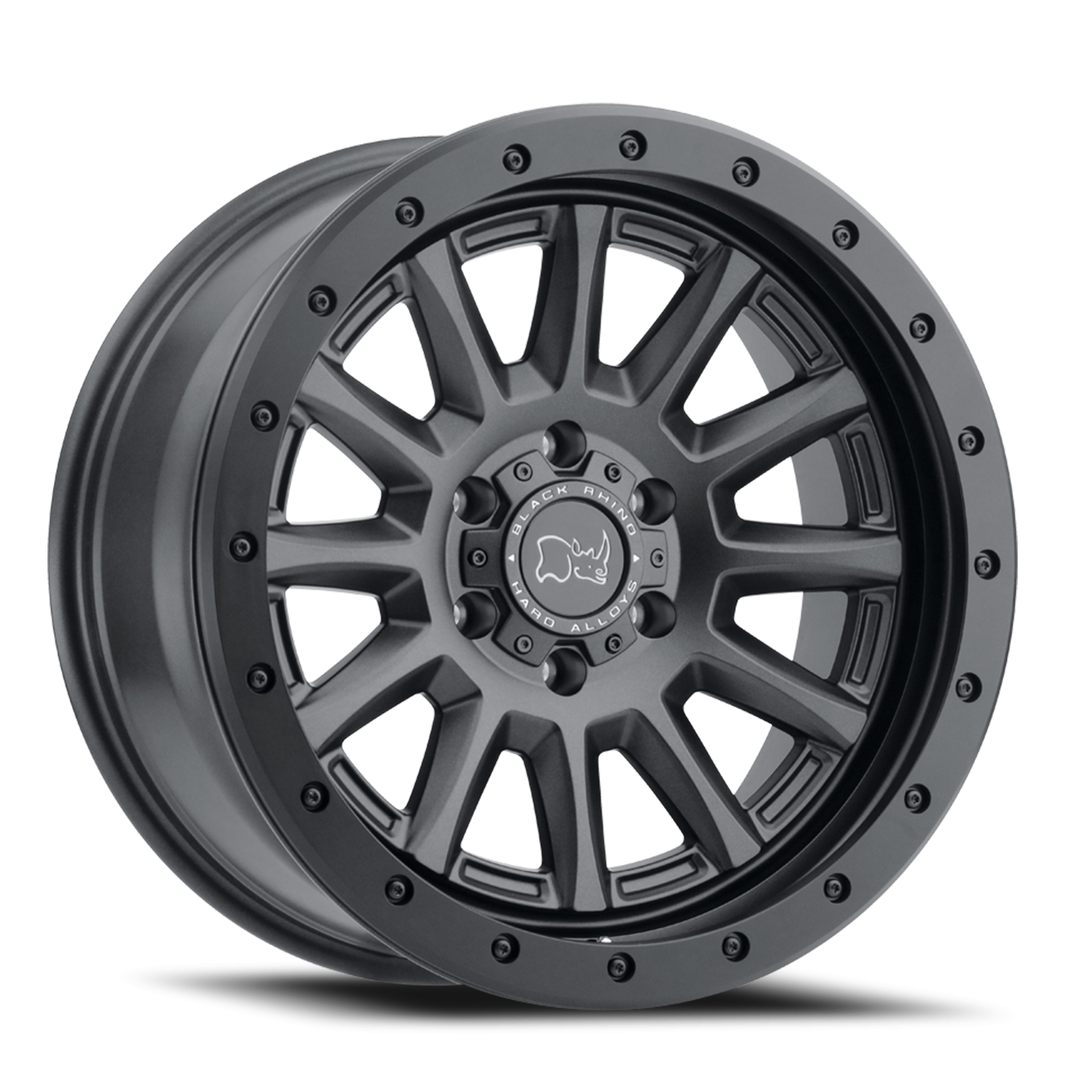 Black Rhino  Dugger   Gunblack /  (17"x8.5", 5x114.3 Bolt Pattern, +-18mm Offset, 76.1mm Hub)   