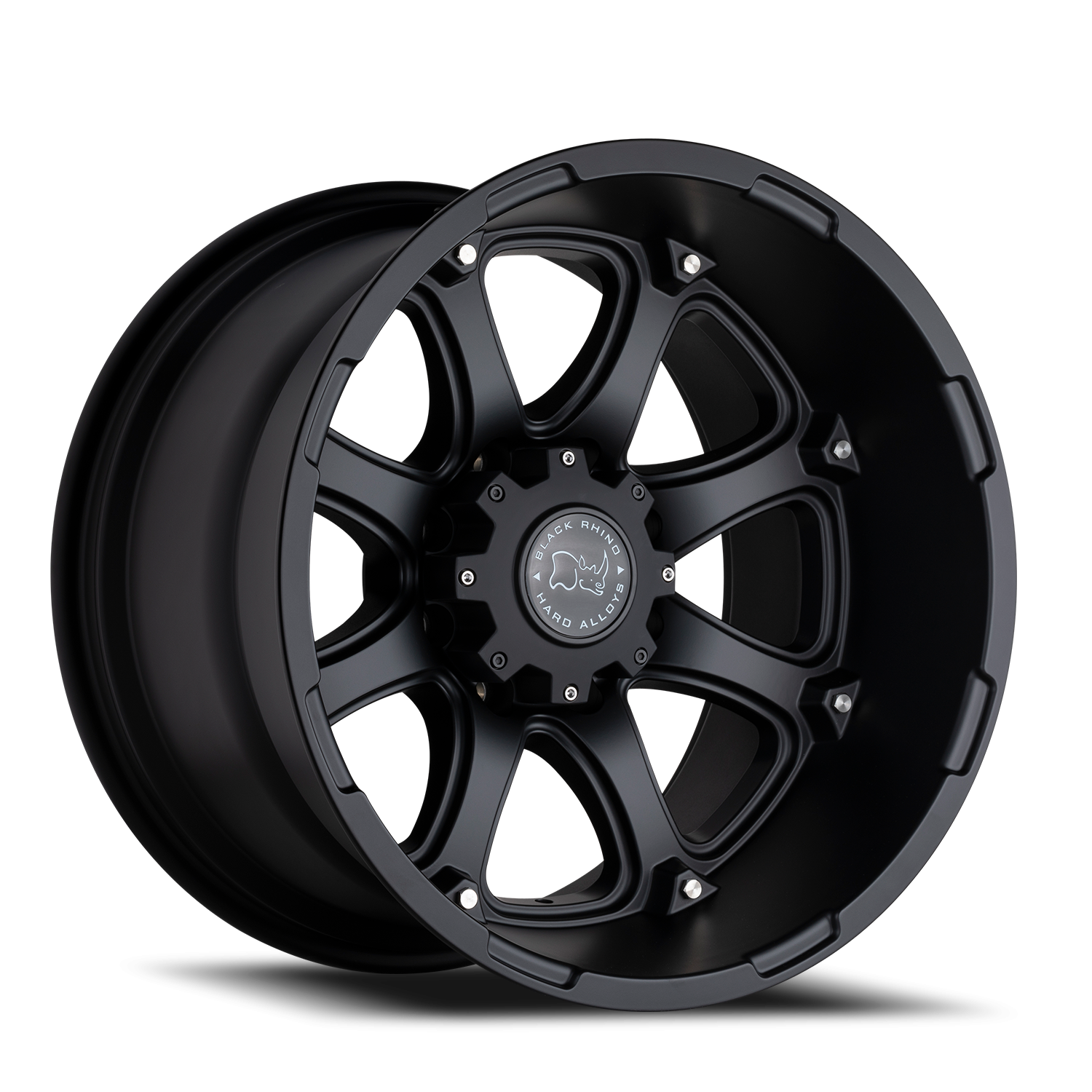Black Rhino  Glamis  Matte Black /  (18"x9", 8x170 Bolt Pattern, +12mm Offset, 125mm Hub)   