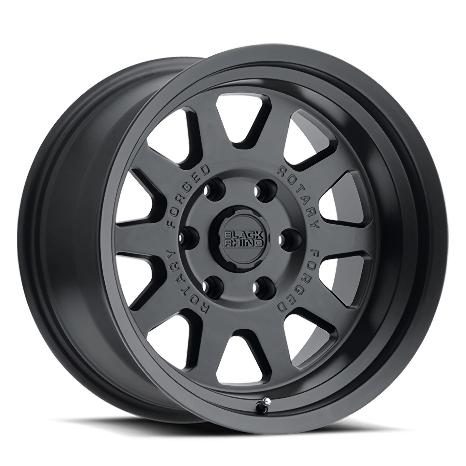 Black Rhino BK Stadium  Matte Black /  (18"x9.5", 6x139.7 Bolt Pattern, +-18mm Offset, 112.1mm Hu...