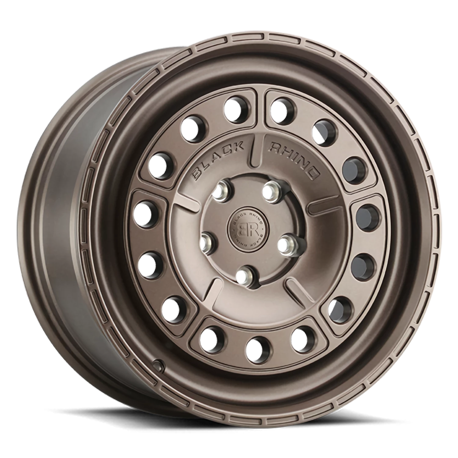 Black Rhino BRZ Unit   Dark Bronze /  (15"x7", 5x114.3 Bolt Pattern, +15mm Offset, 76.1mm Hub)   