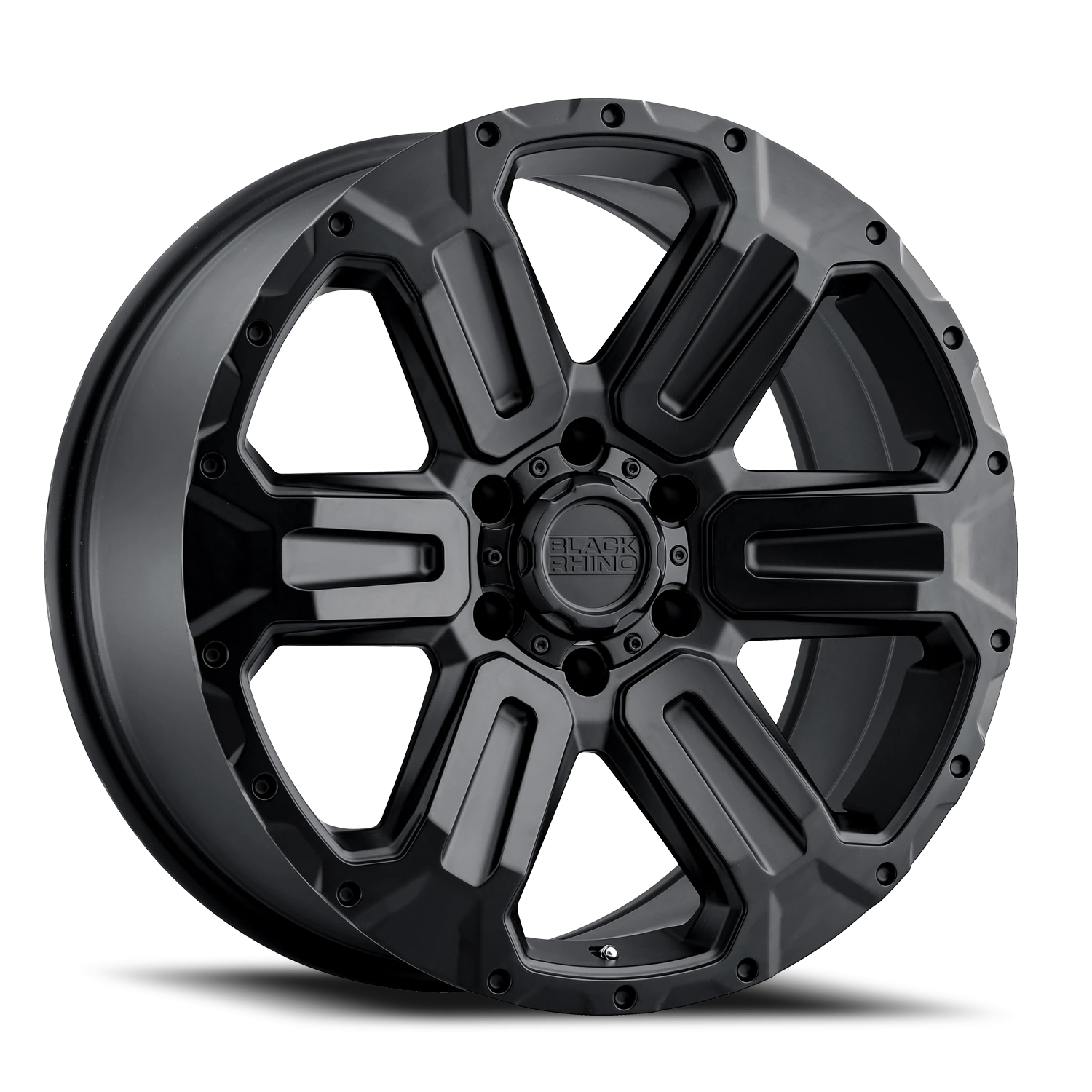 Black Rhino BK Wanaka  Matte Black /  (17"x8.5", 5x114.3 Bolt Pattern, +35mm Offset, 76.1mm Hub) ...