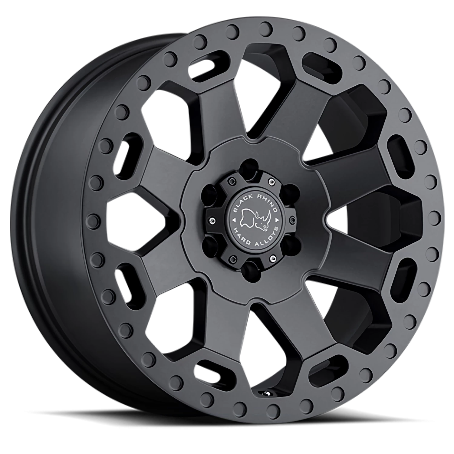 Black Rhino GY Warlord  Matte Gunmetal /  (17"x9", 6x120 Bolt Pattern, +12mm Offset, 67.1mm Hub) ...