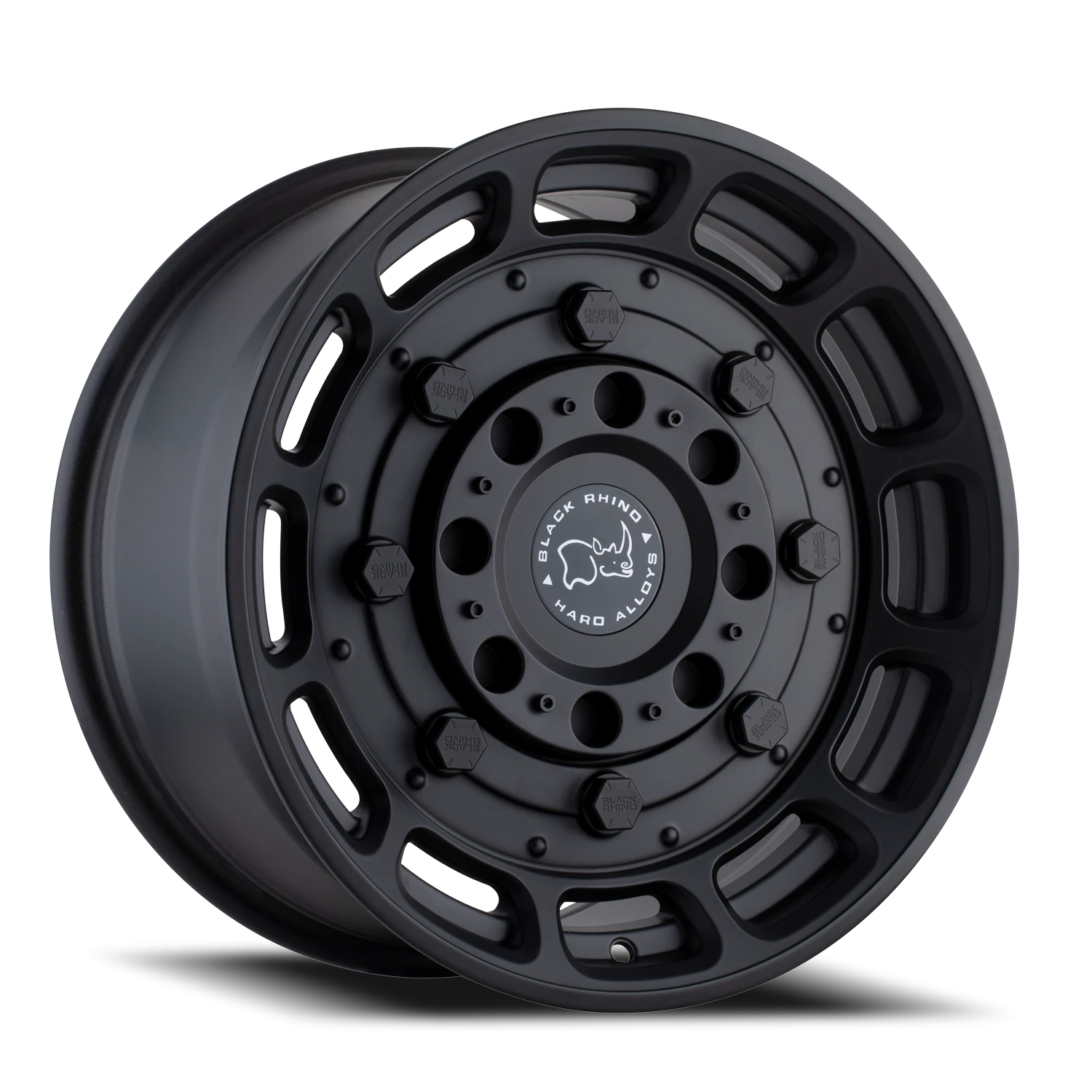 Black Rhino BK Warthog  Matte Black /  (20"x9.5", 6x120 Bolt Pattern, +12mm Offset, 67.1mm Hub)  ...