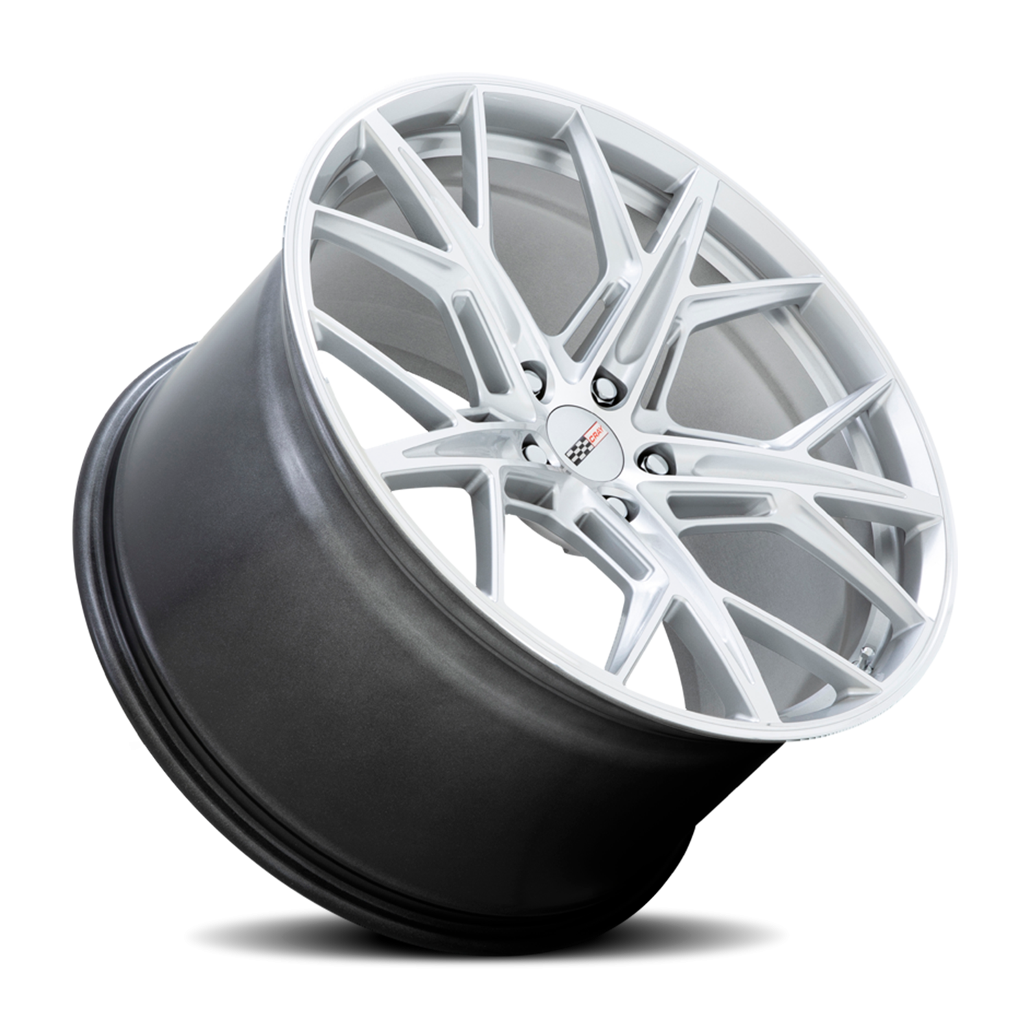 https://wheels.autosyncstudio.com/png/Cray/Hammerhead_Gloss_Silver_Mirror-Cut-Face_5-lug_0002.png