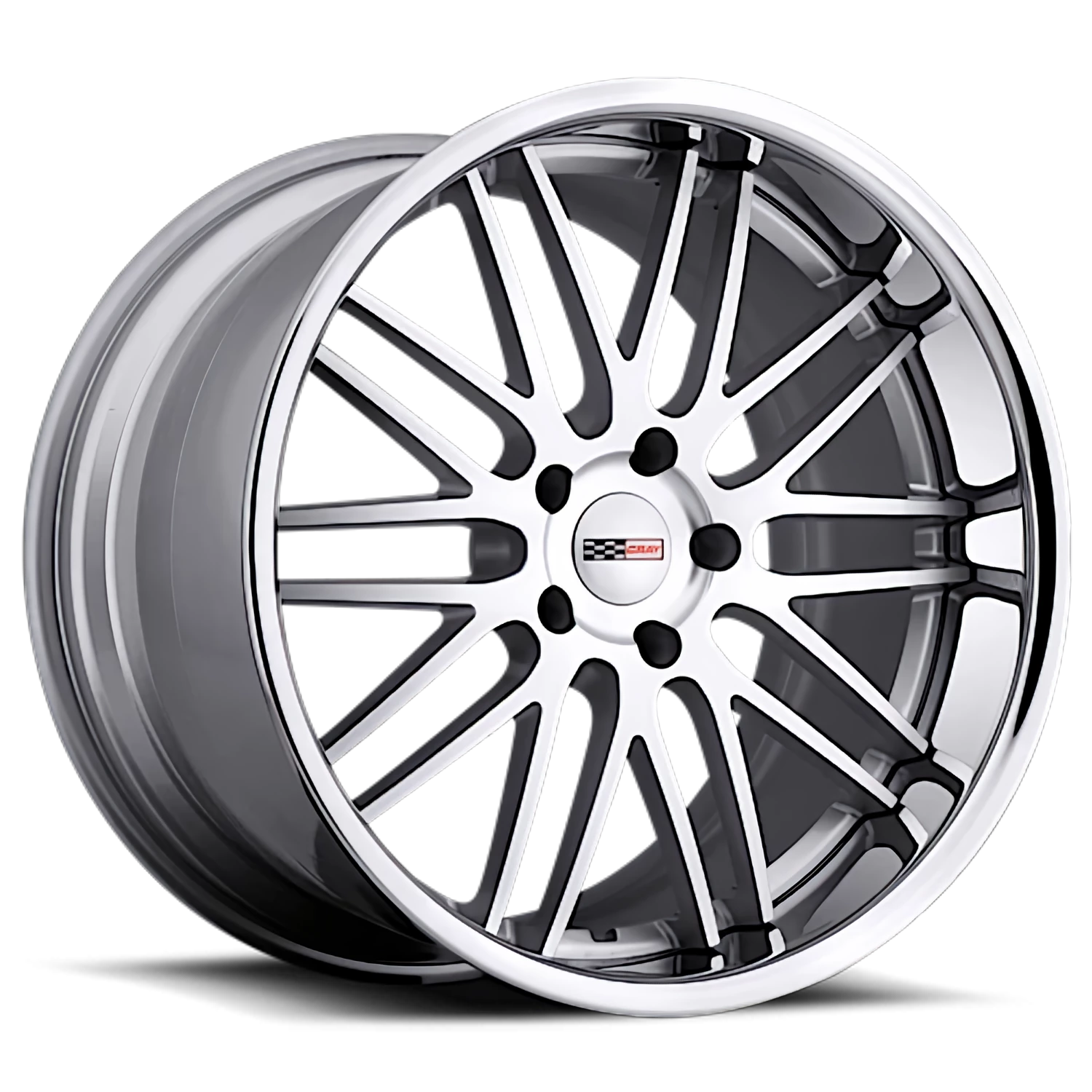 Hawk SL Machined Silver / Chrome Lip