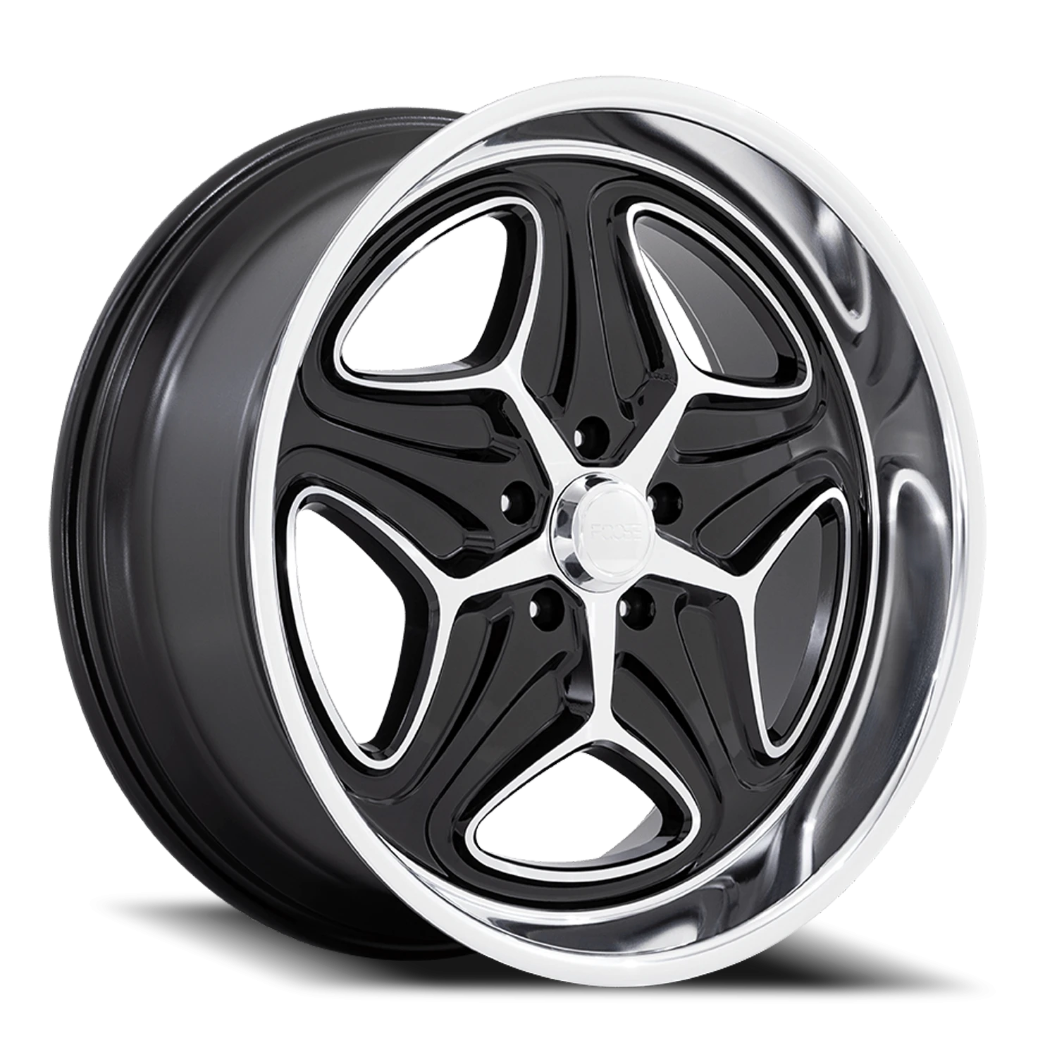 Merlot F171 Gloss Black / Machined