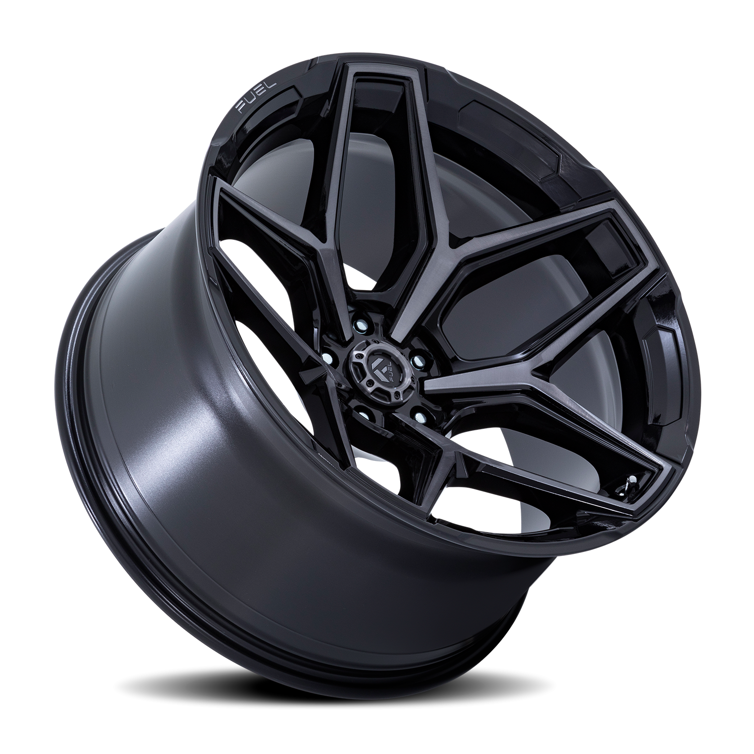 https://wheels.autosyncstudio.com/png/Fuel/Flux_FC854BT_Gloss_Black_Brushed-Gray-Tint_5-lug_0002.png