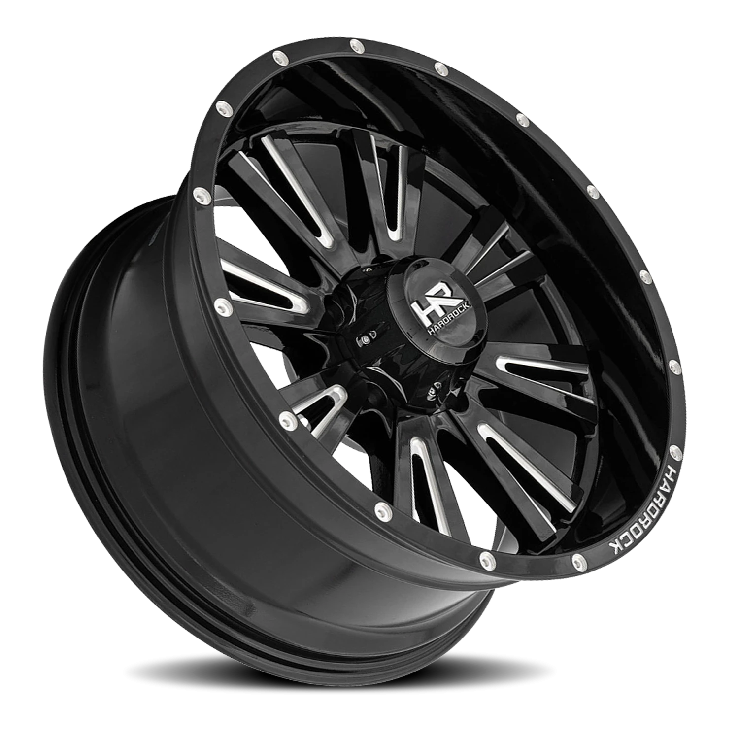 https://wheels.autosyncstudio.com/png/Hardrock_Offroad/H503_Spine-XPosed_Gloss_Black_Milled_5-lug_0002.png
