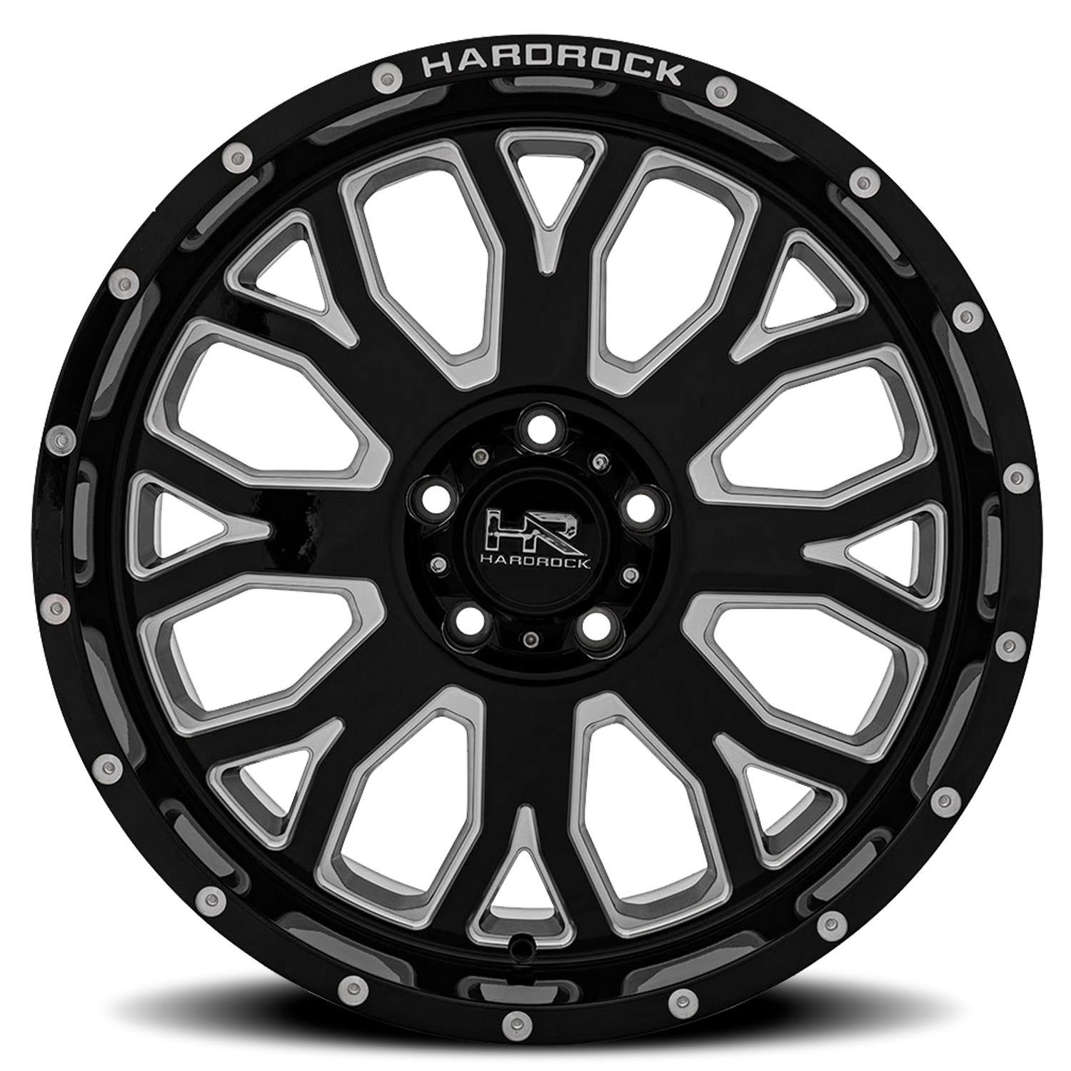 https://wheels.autosyncstudio.com/png/Hardrock_Offroad/H504_Slammer-XPosed_Gloss_Black_Milled_5-lug_0003.png