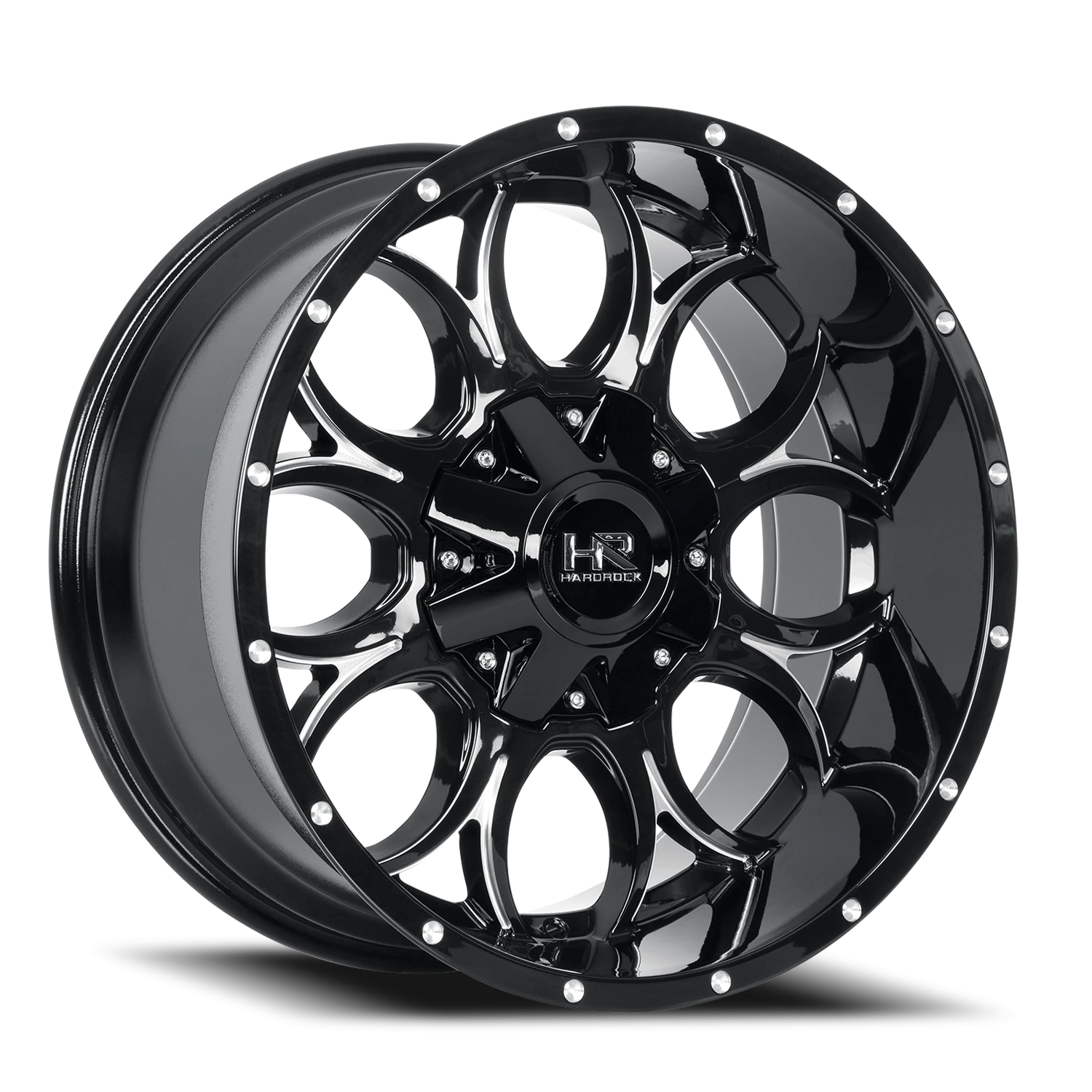 Horseshoe H713 GBM Gloss Black / Milled