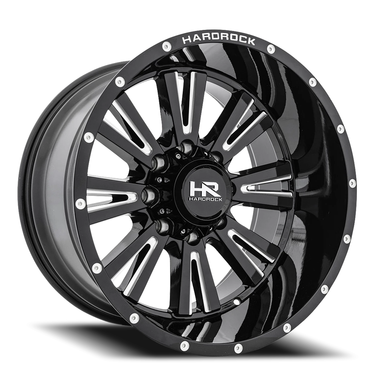 https://wheels.autosyncstudio.com/png/Hardrock_Offroad/Spine-Xposed-H503_BM_Gloss_Black_Milled_8-lug_0001.png