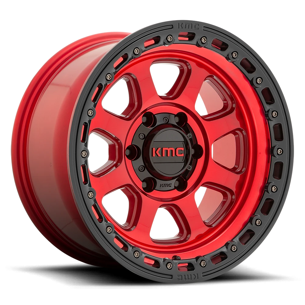 Chase KM548 RD Candy Red / Black Lip