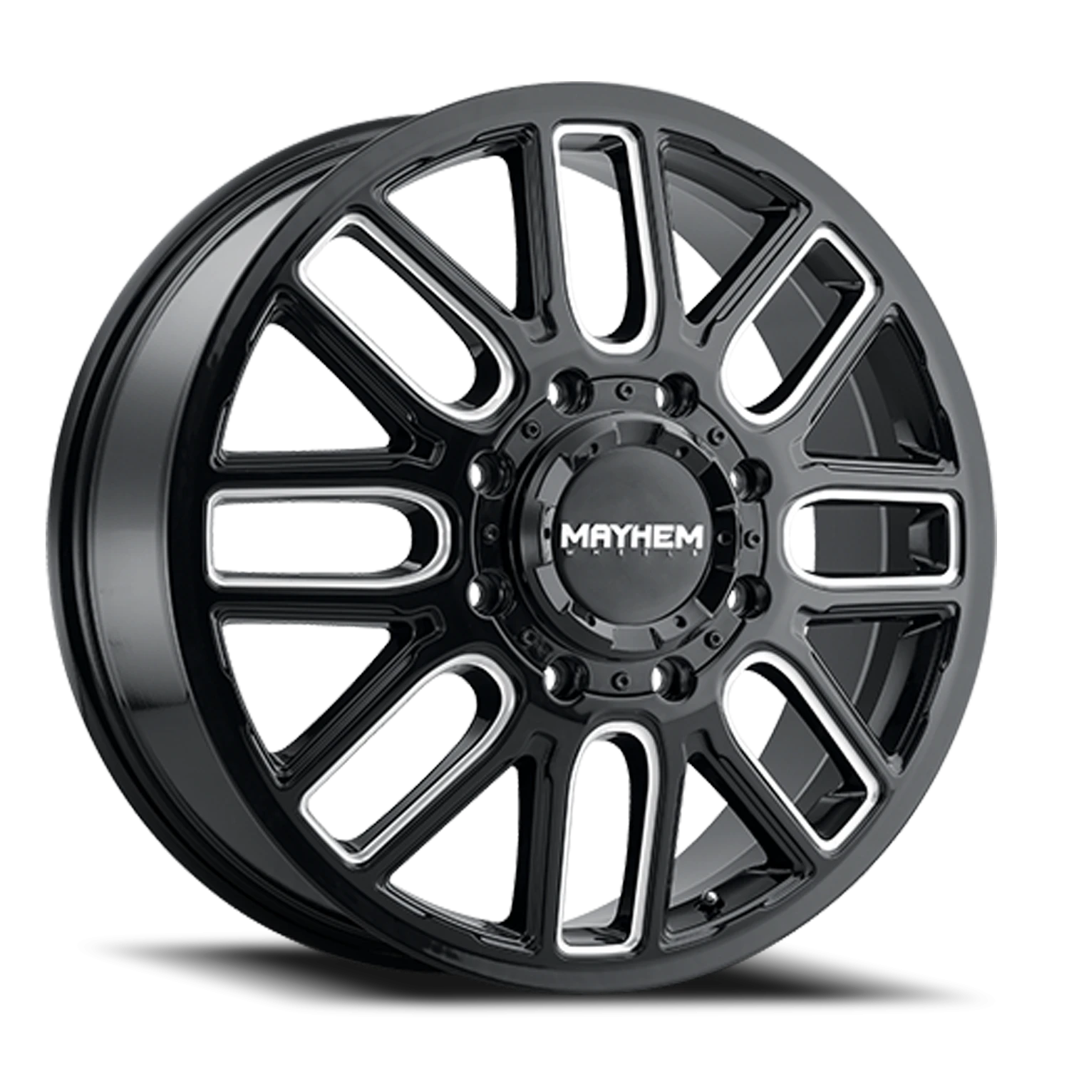 Cogent Dually 8107D Gloss Black / Milled Spokes