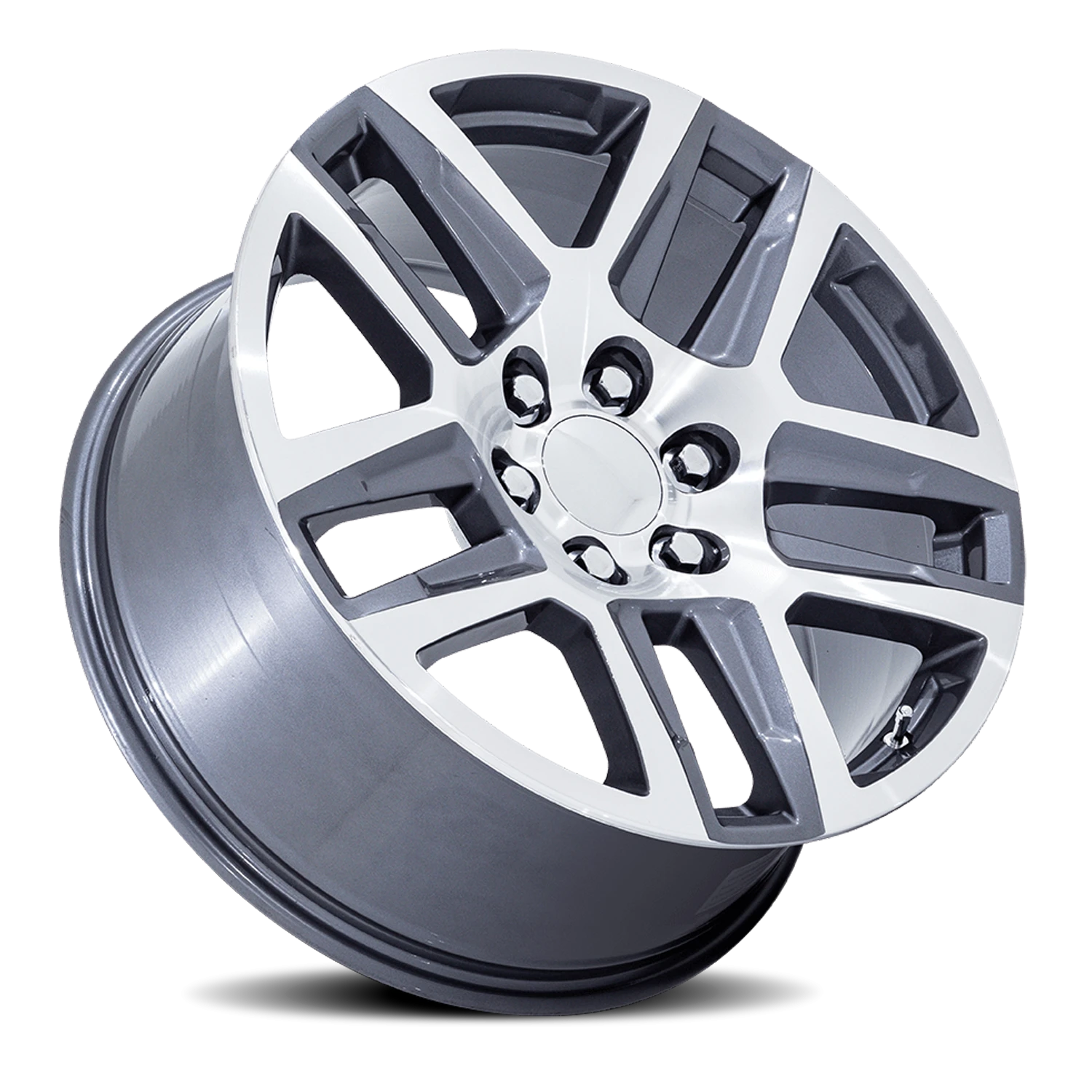 https://wheels.autosyncstudio.com/png/Performance_Replica/PR203_AX_Gunmetal_Machined_6-lug_0002.png