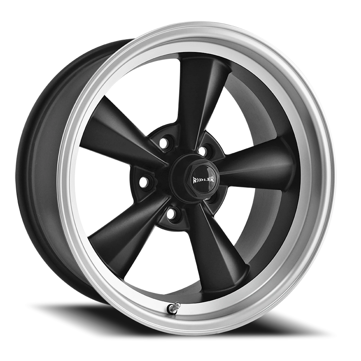 675 MB Matte Black / Machined Lip