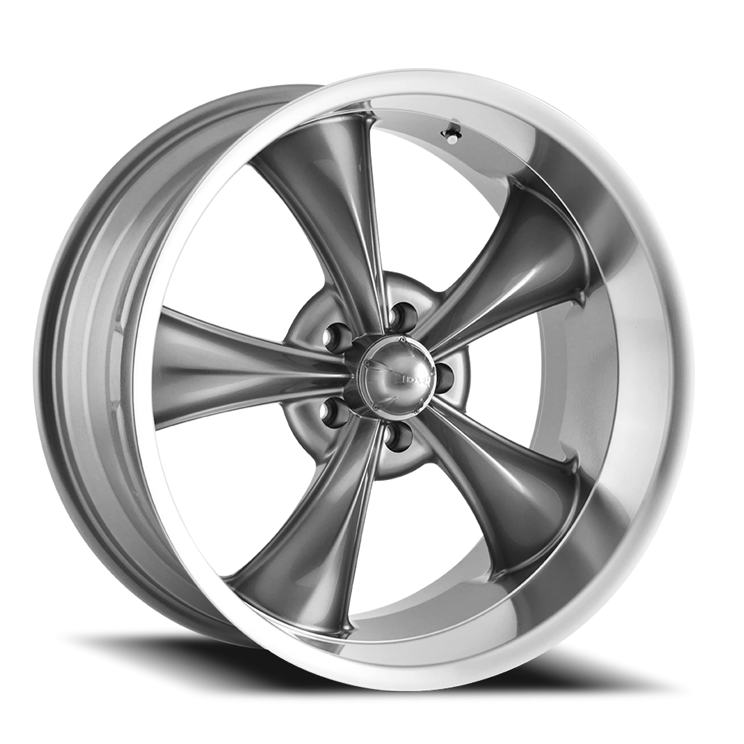 695 GY Grey / Machined Lip
