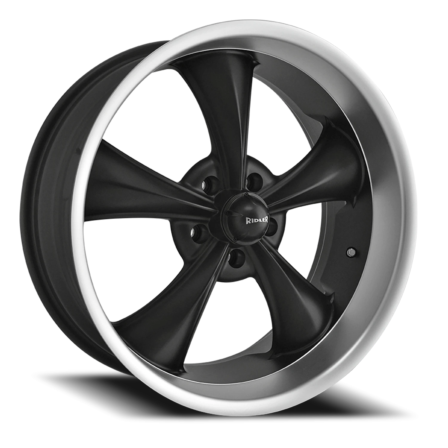 695 MB Matte Black / Machined Lip