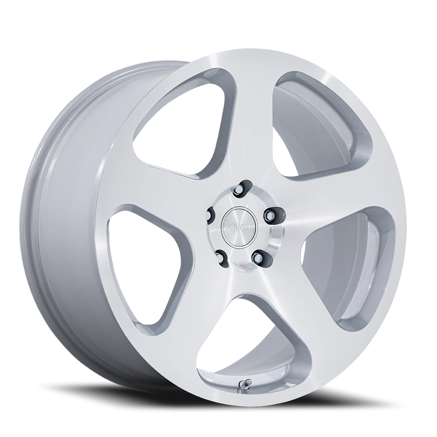 NUE RC200 GSM Gloss Silver / Machined Face