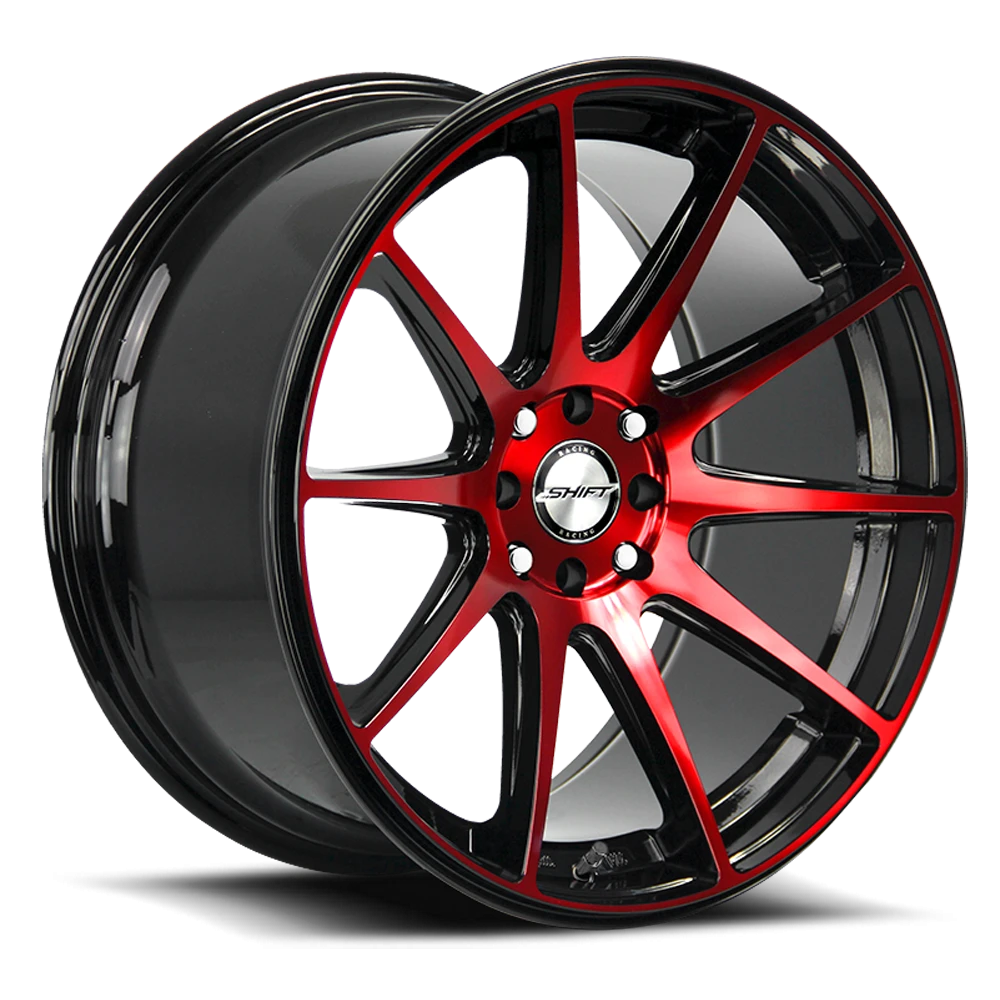 Gear GBMR Gloss Black / Candy Red Machine