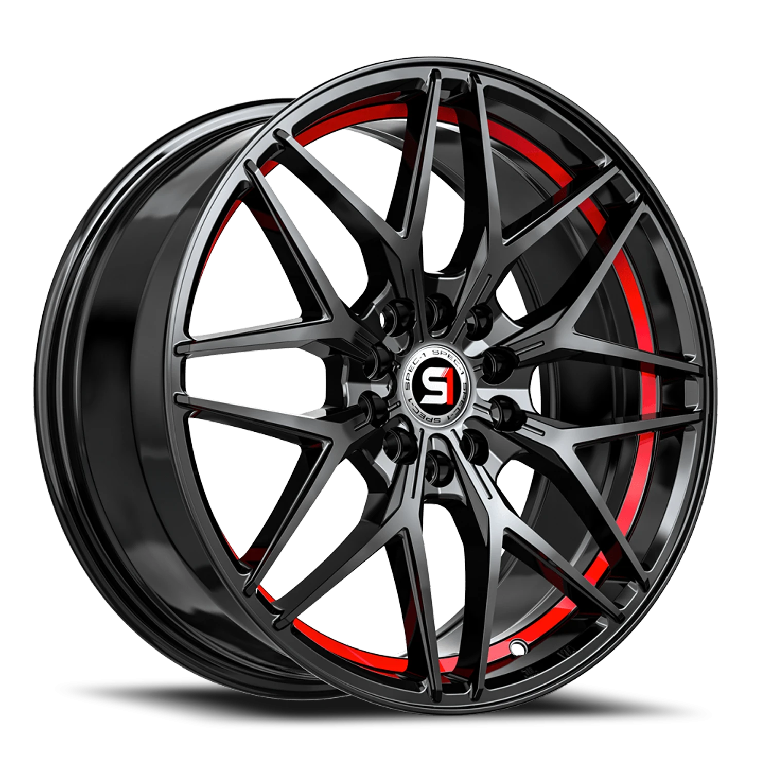 SP-60 GBRU Gloss Black / Red Undercut