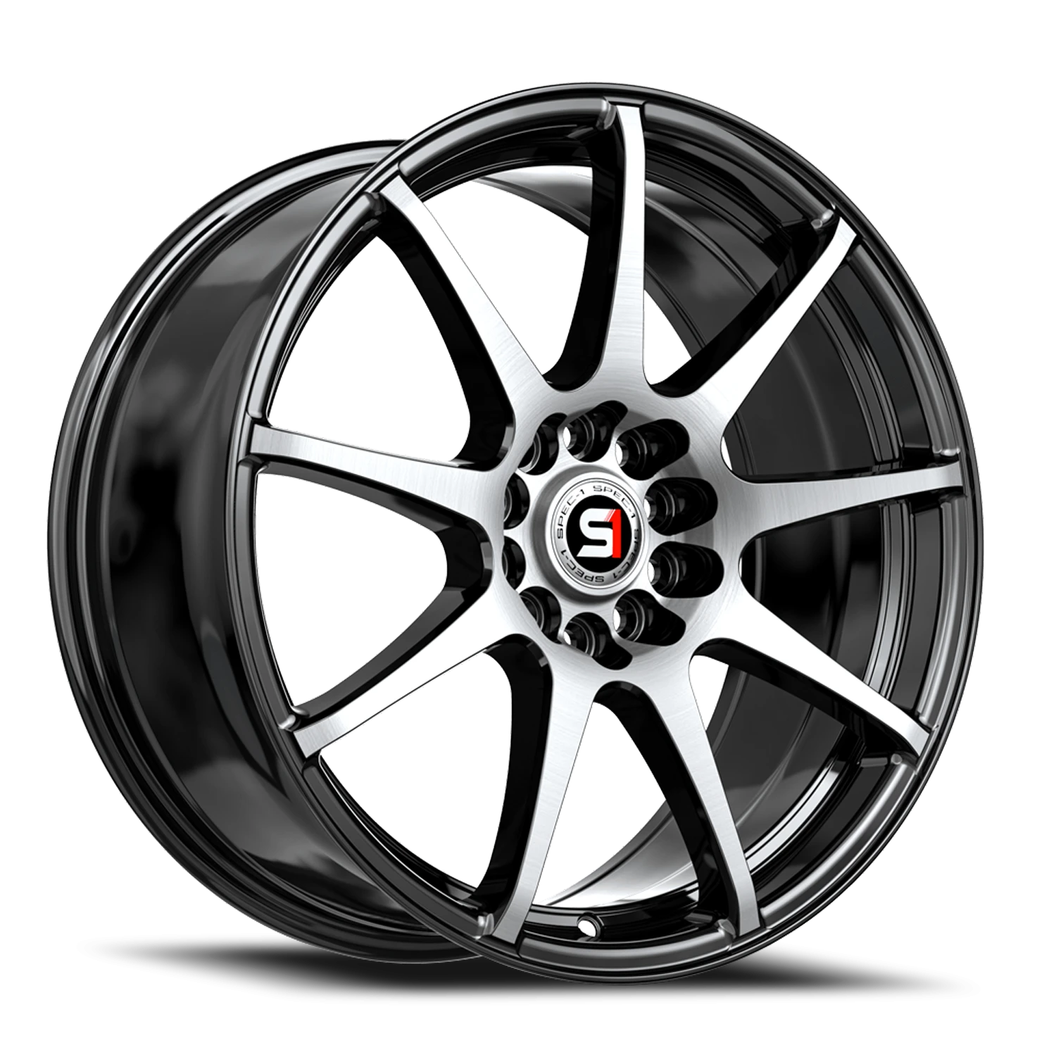 SP-67 BM Gloss Black / Machined