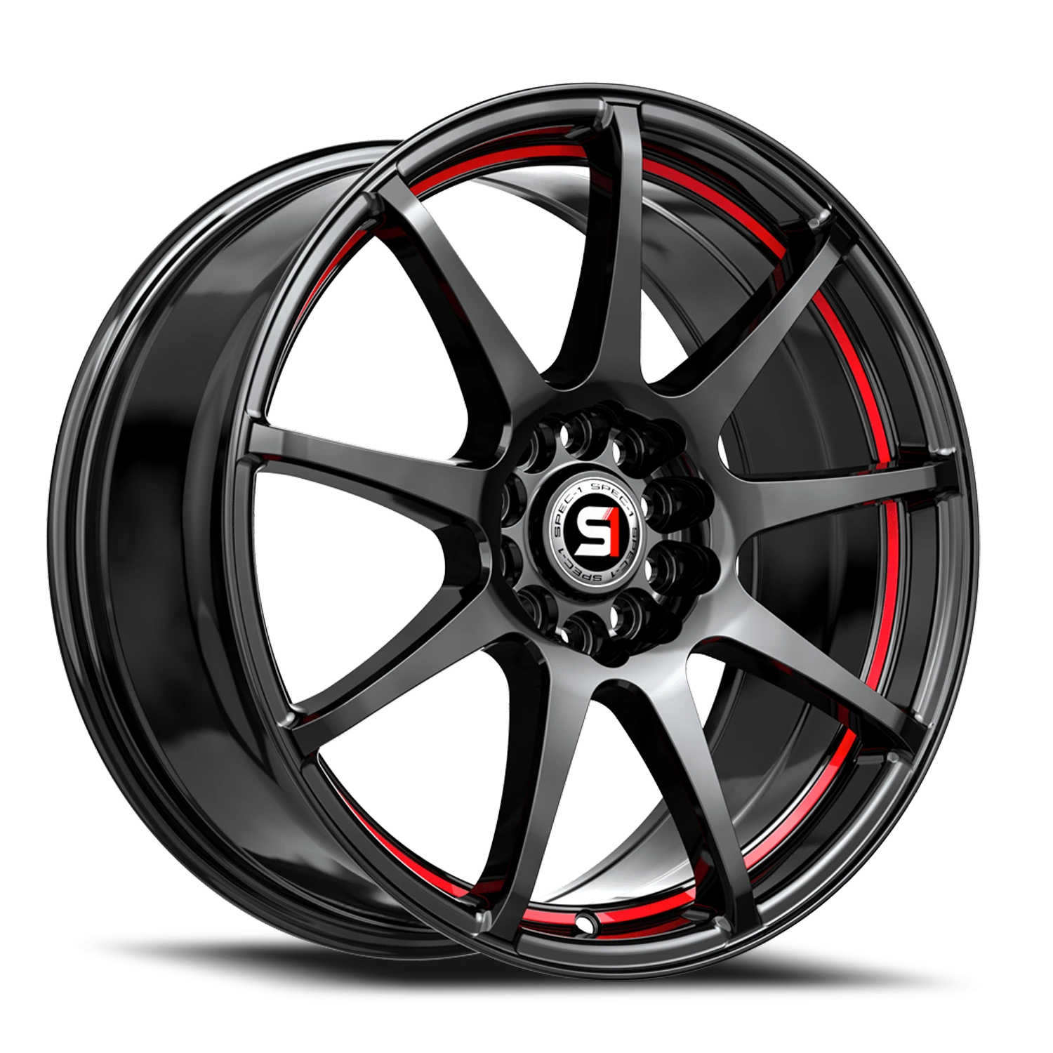 SP-67 GBRL Gloss Black / Red Line