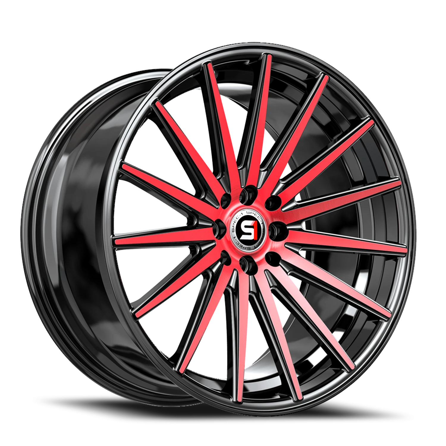 SP-69 BMR Gloss Black / Red Machined