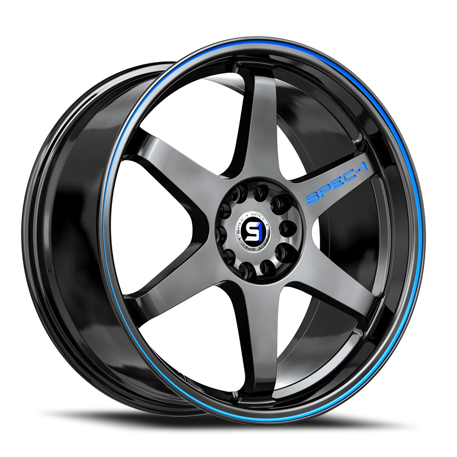 SPT-33 GBBL Gloss Black / Blue Line