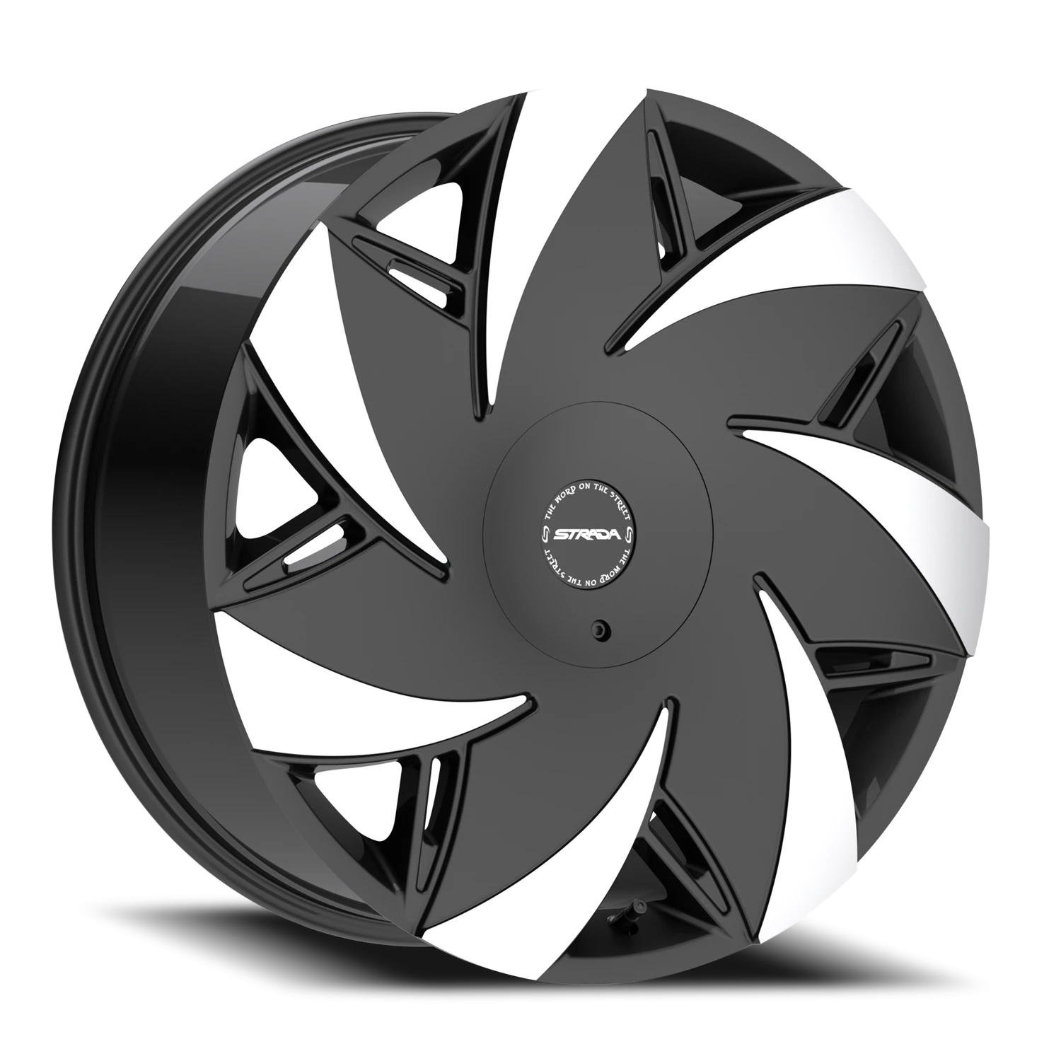 Turbina GBMT Gloss Black / Machined Tips