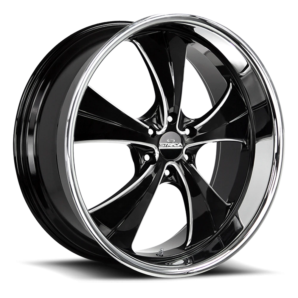 Old Skool GBMLSS Gloss Black / Milled SS Lip