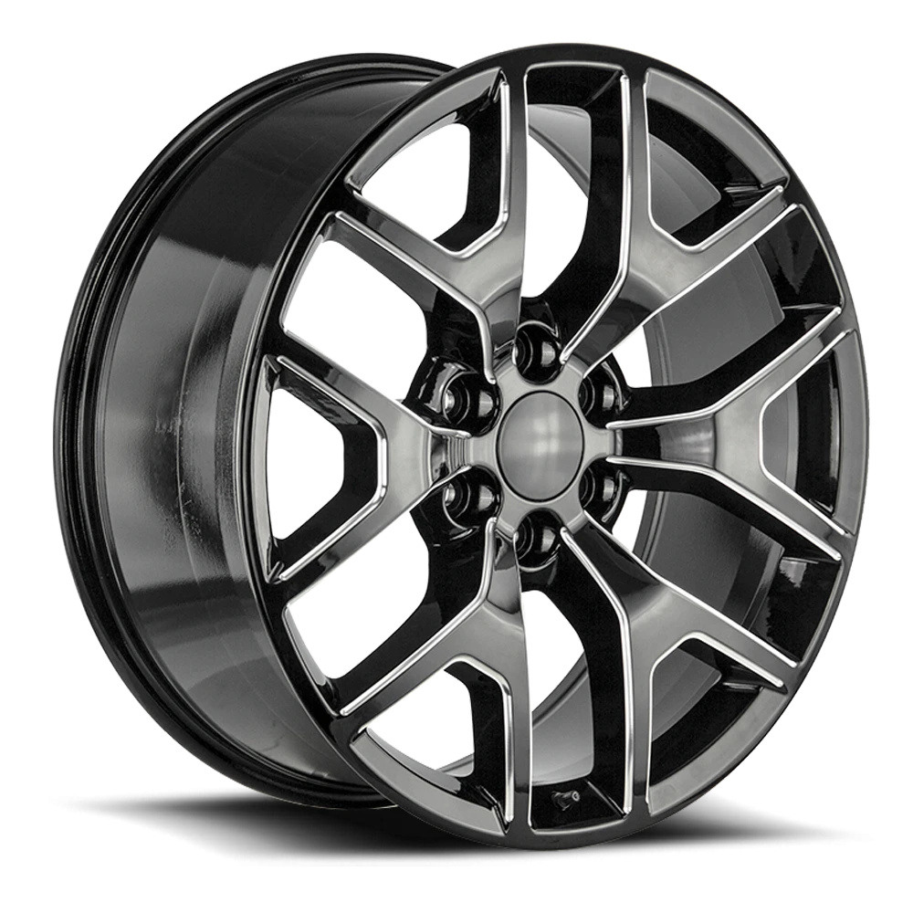 GMC Sierra R150 GBML Gloss Black / Milled