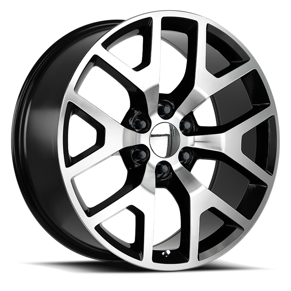 GMC Sierra R150 GBM Gloss Black / Machined
