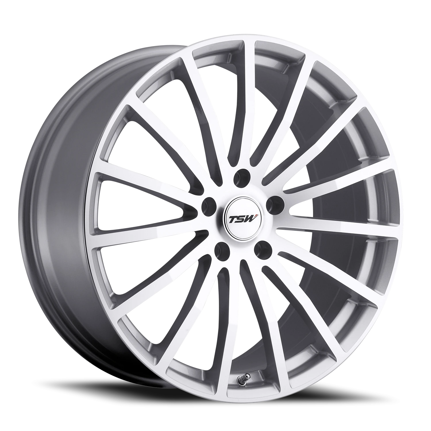 Mallory 5 SL Silver / Mirror Cut Face