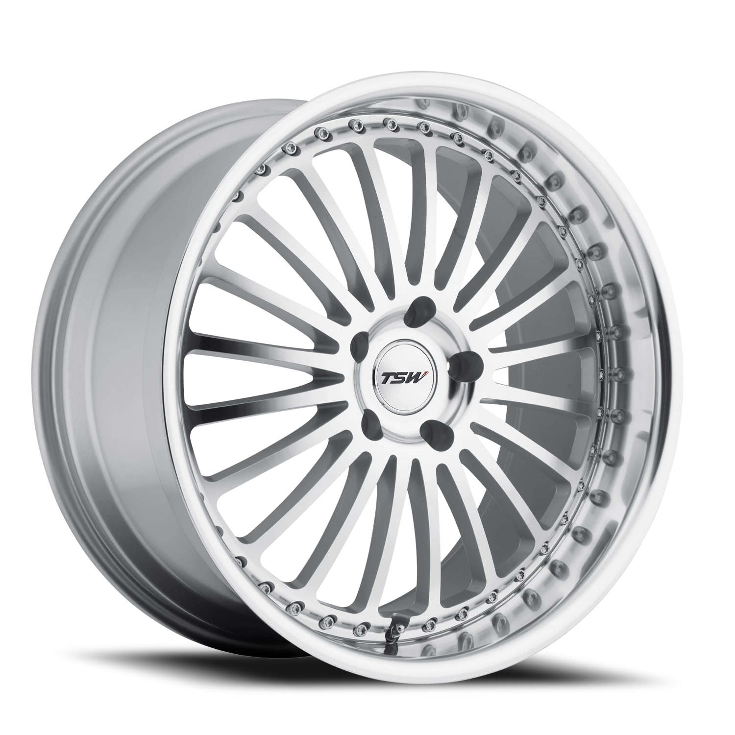 Silverstone SL Silver / Mirror Cut Face-Mirror Cut Lip