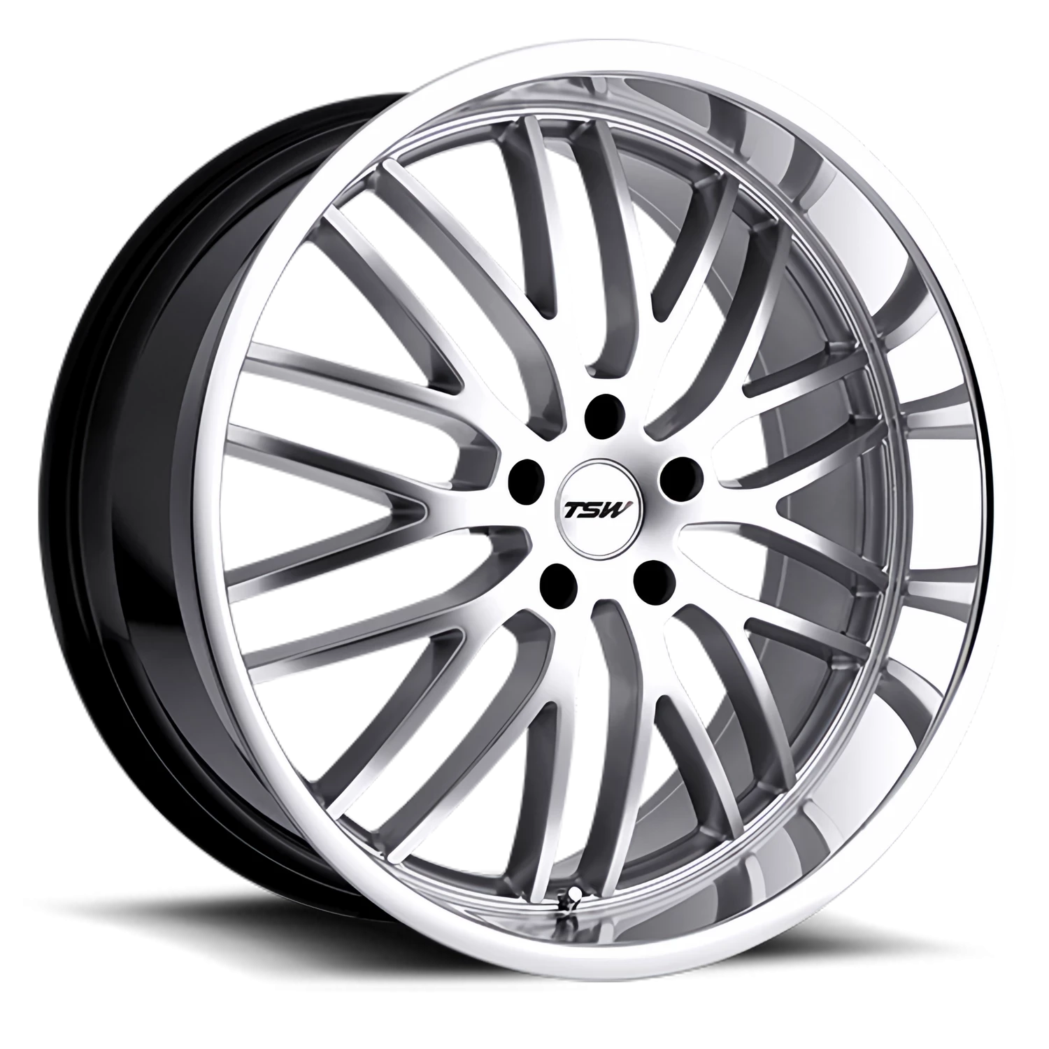 Snetterton SL Hyper Silver / Mirror Cut Lip