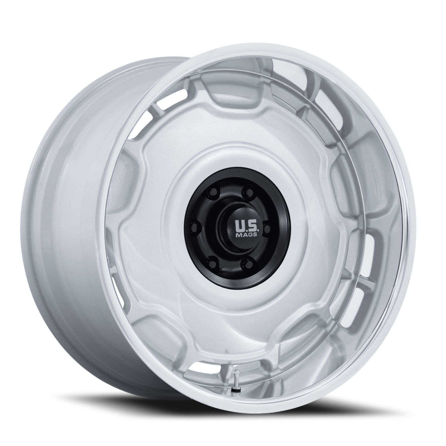 Arlington UC146SD Silver / Matte Black Center-DC Lip