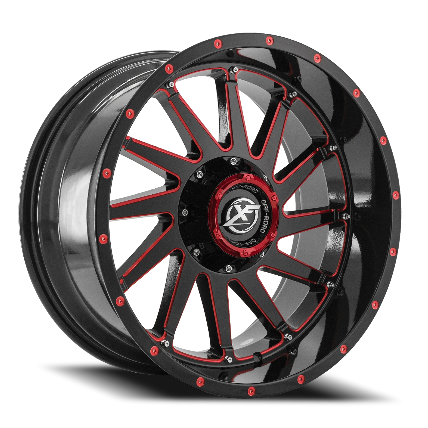XF-216 GBMLR Gloss Black / Red Milled